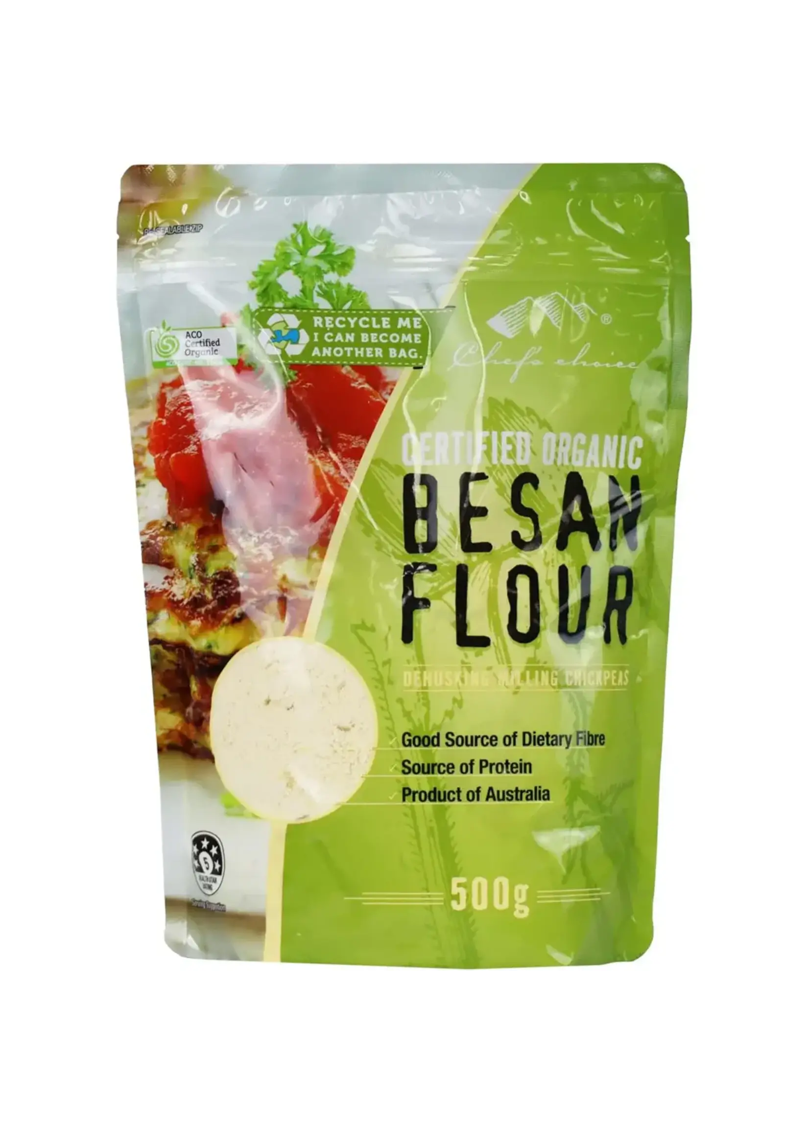 Chefs Choice Chefs Choice Organic Besan Flour 500g