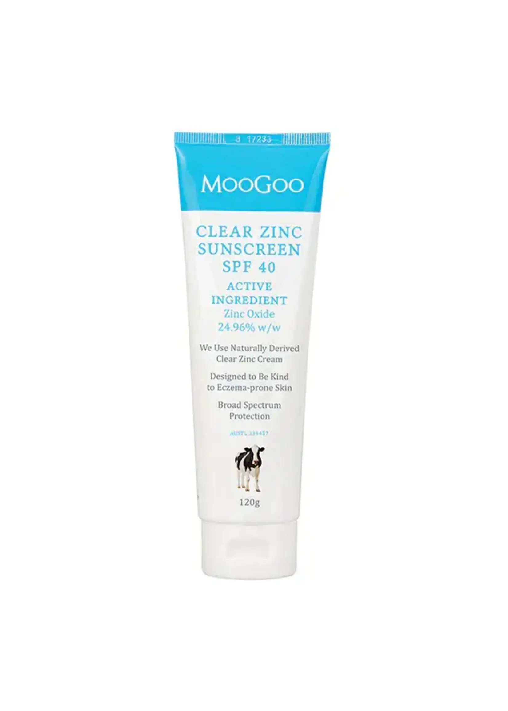 MooGoo MooGoo Natural Clear Zinc SPF 40 120 gram