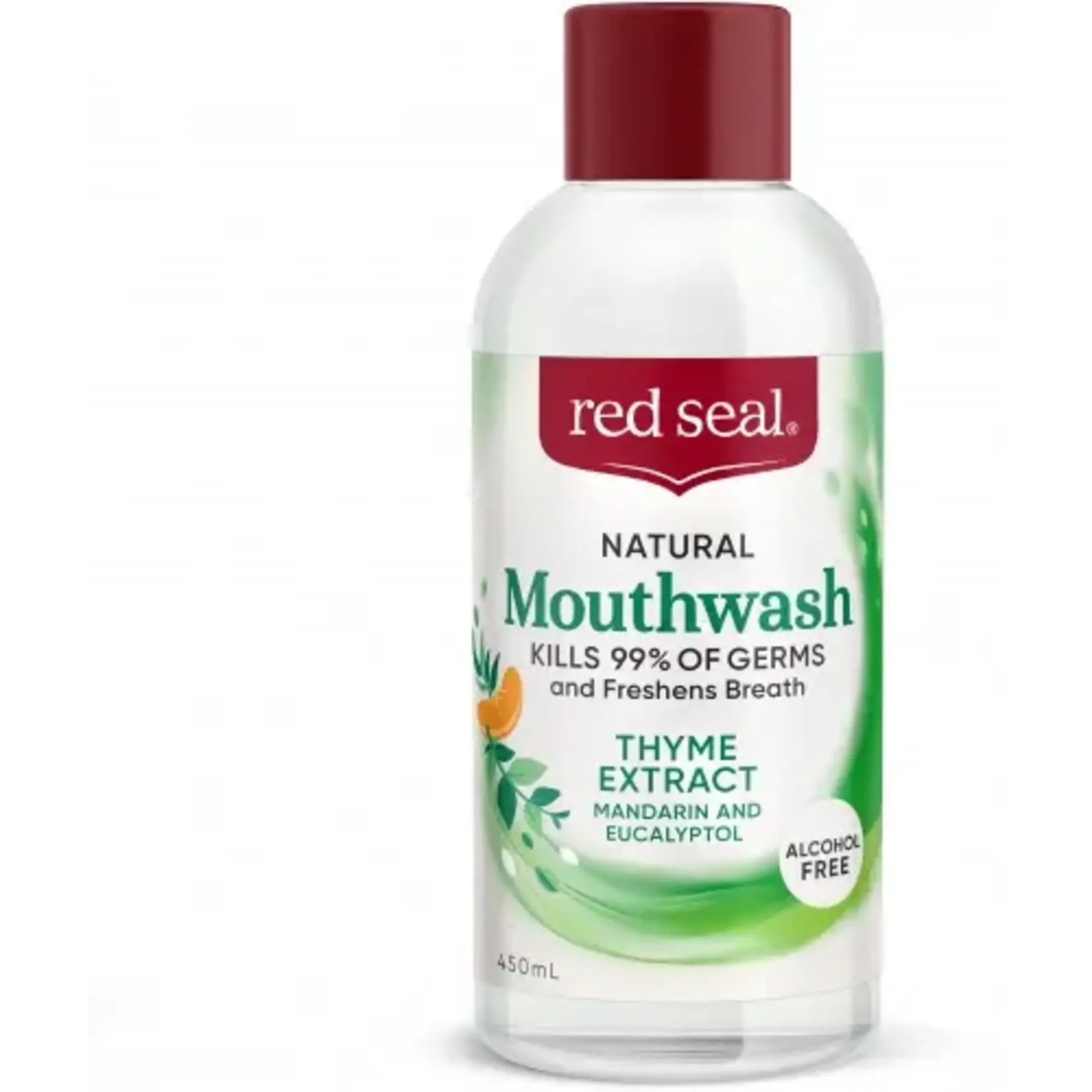 Red Seal Natural Health Products Red Seal Mouthwash Thyme Extract 450 ml