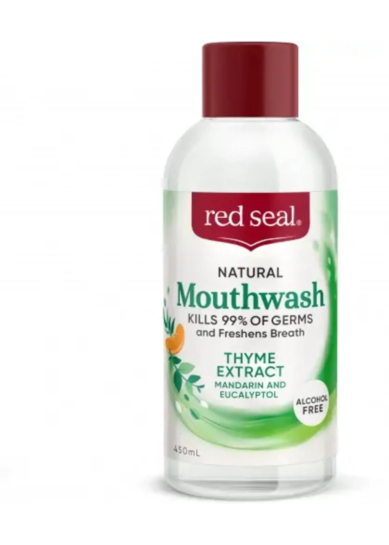 Red Seal Natural Health Products Red Seal Mouthwash Thyme Extract 450 ml