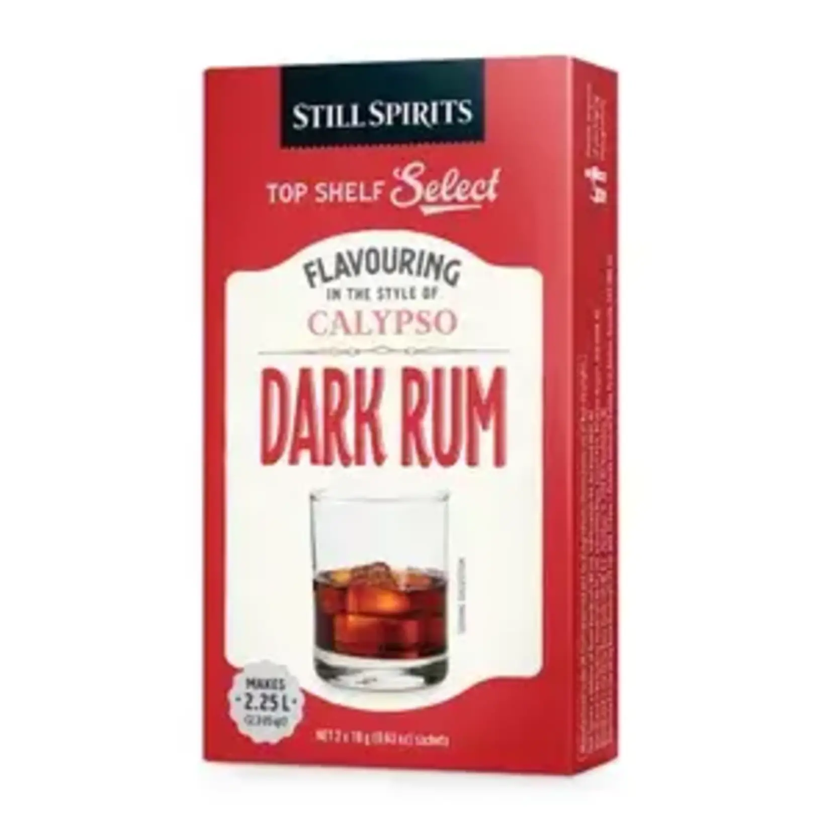 Still Spirits Still Spirits Top Shelf Select  Calypso Dark Rum  2 x18g Sachets