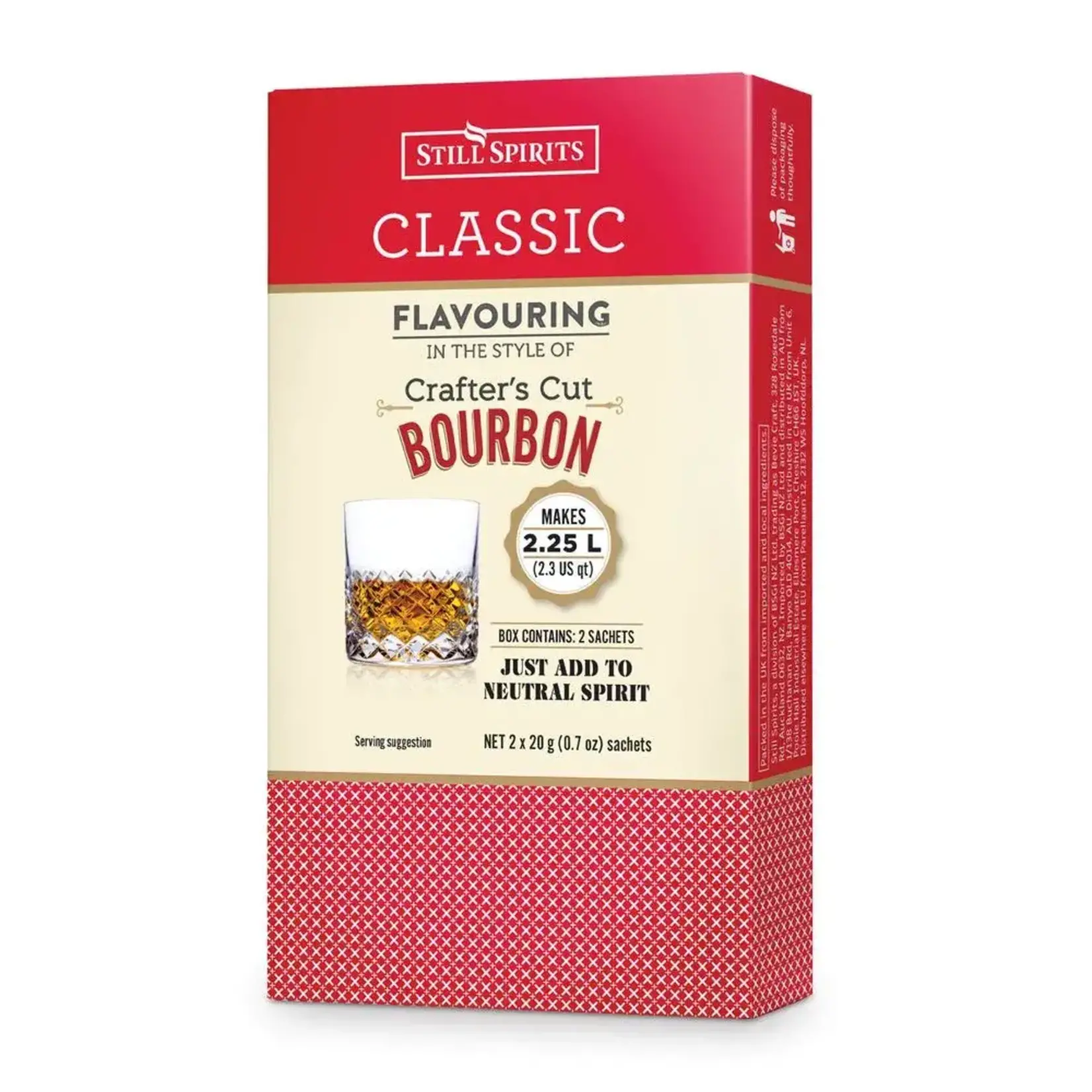 Still Spirits Still Spirits Classic Crafters Cut Bourbon x2 20g sachets