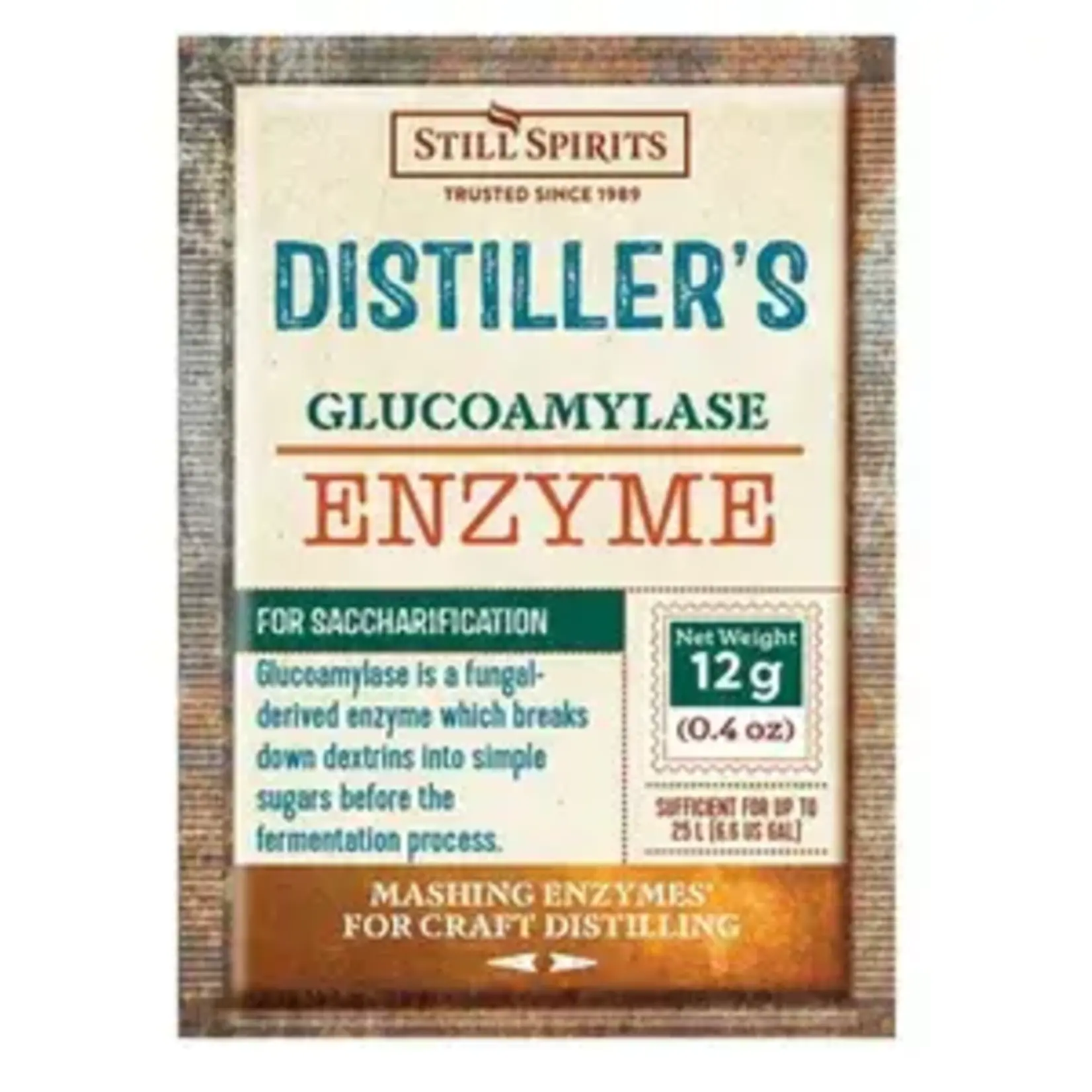 Still Spirits Still Spirits Distillers  Glucoamylase  Enzyme 12g