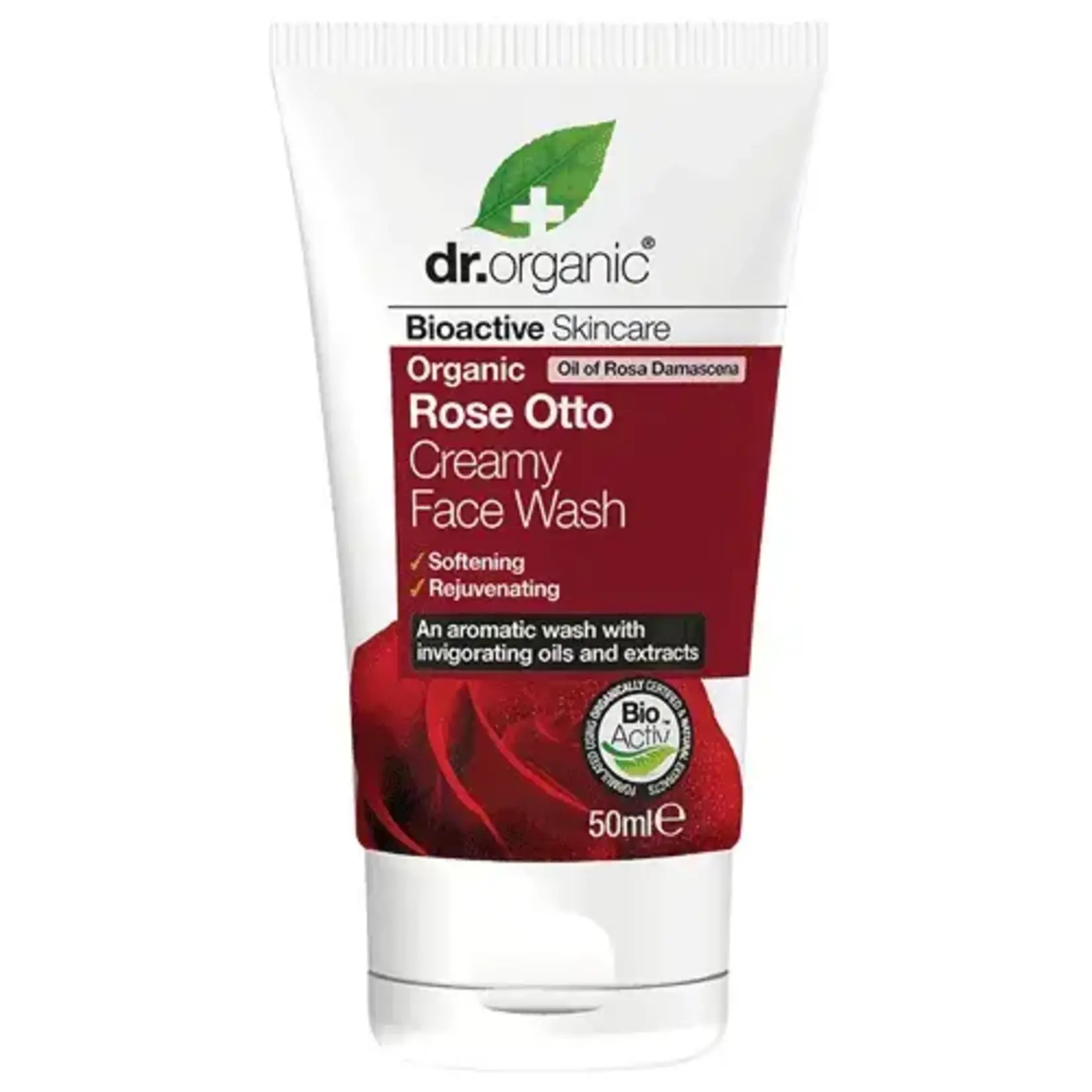 Dr Organic Dr Organic Rose Otto Creamy Face Wash 50 ml Travel size