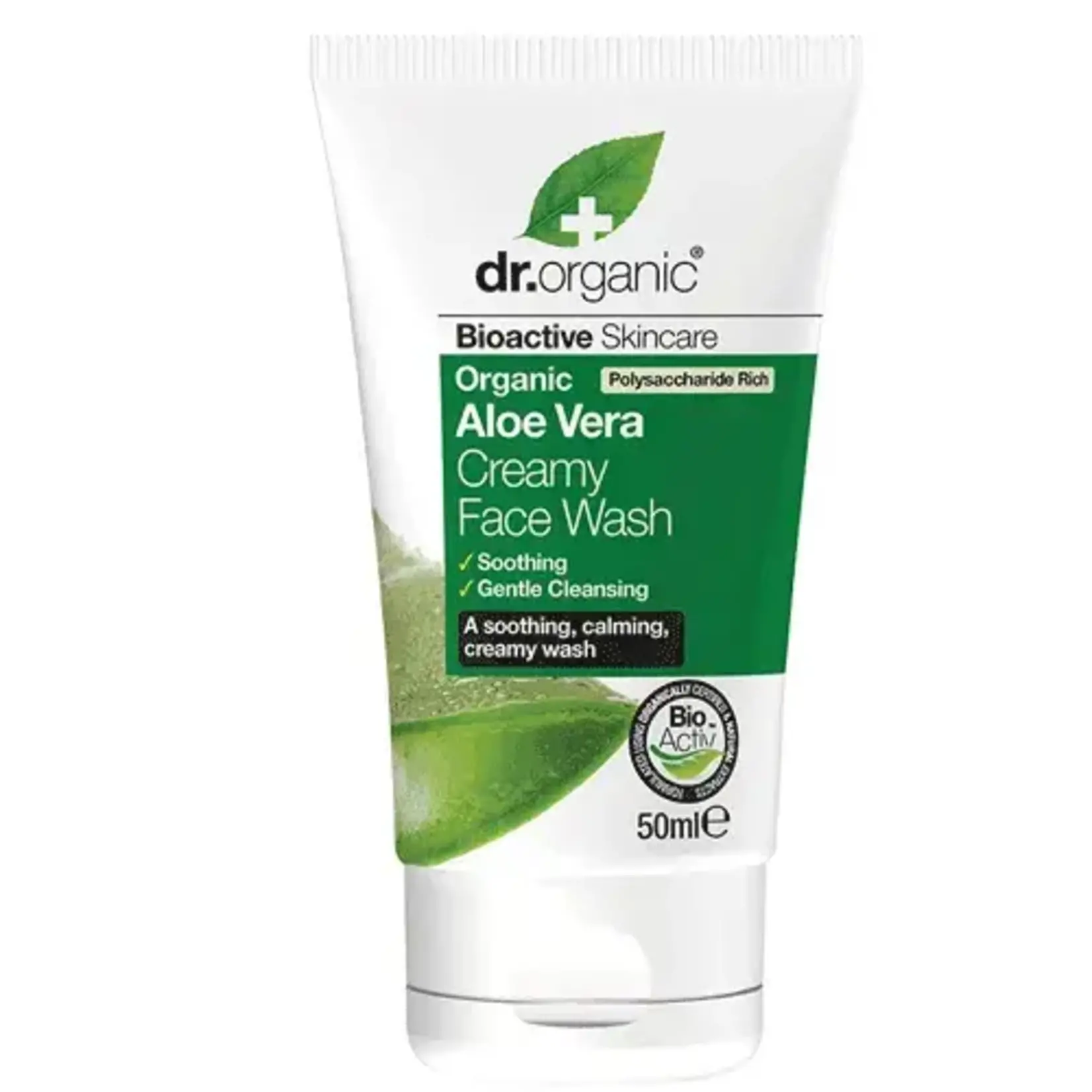 Dr Organic Dr Organic Travel Size Creamy Face Wash Aloe Vera 50ml