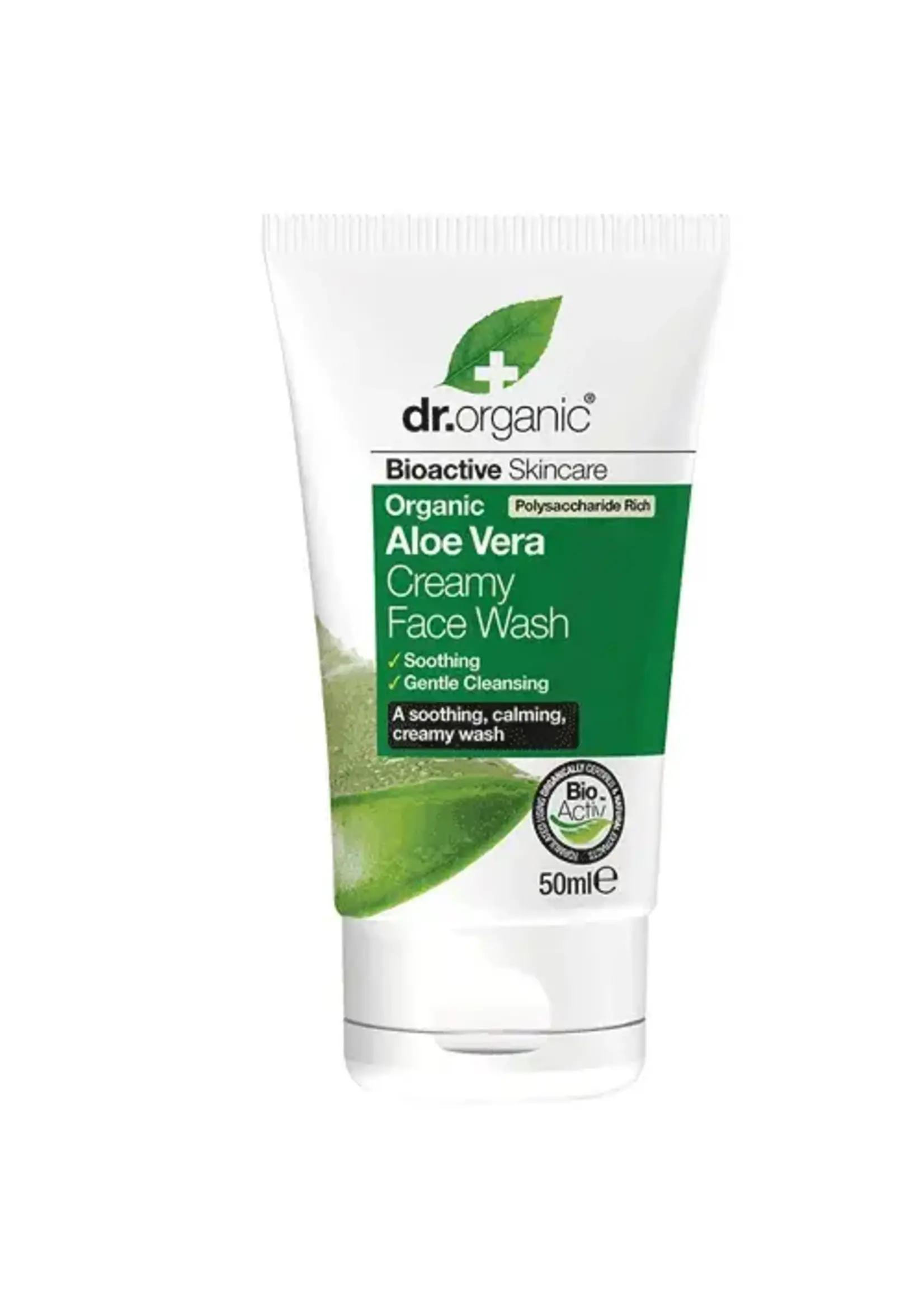 Dr Organic Dr Organic Travel Size Creamy Face Wash Aloe Vera 50ml
