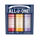 Dr Bronners Dr Bronners Organic Carnival Liquid Soap Multi Pack 237ml x 3 (Rose, Citrus, Lavender)