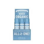 Dr Bronners Dr Bronners Organic Lip Balm Naked 4g (Light Blue)