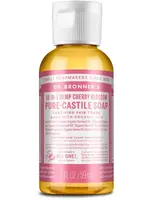 Dr Bronners Dr Bronners Organic Pure Castile Liquid Soap Cherry Blossom 59ml ( Pink)