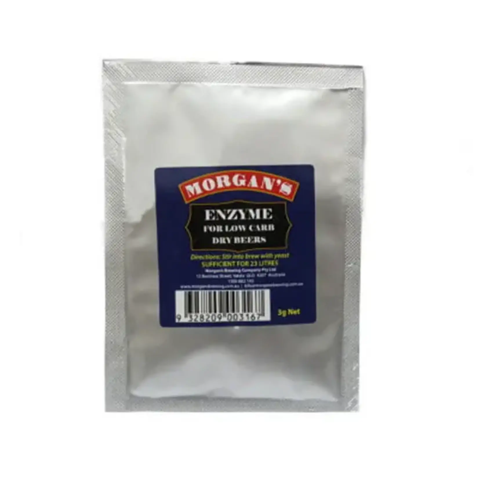 Morgan's Morgans Dry Enzyme  for Low Carb Beers 3g sachet