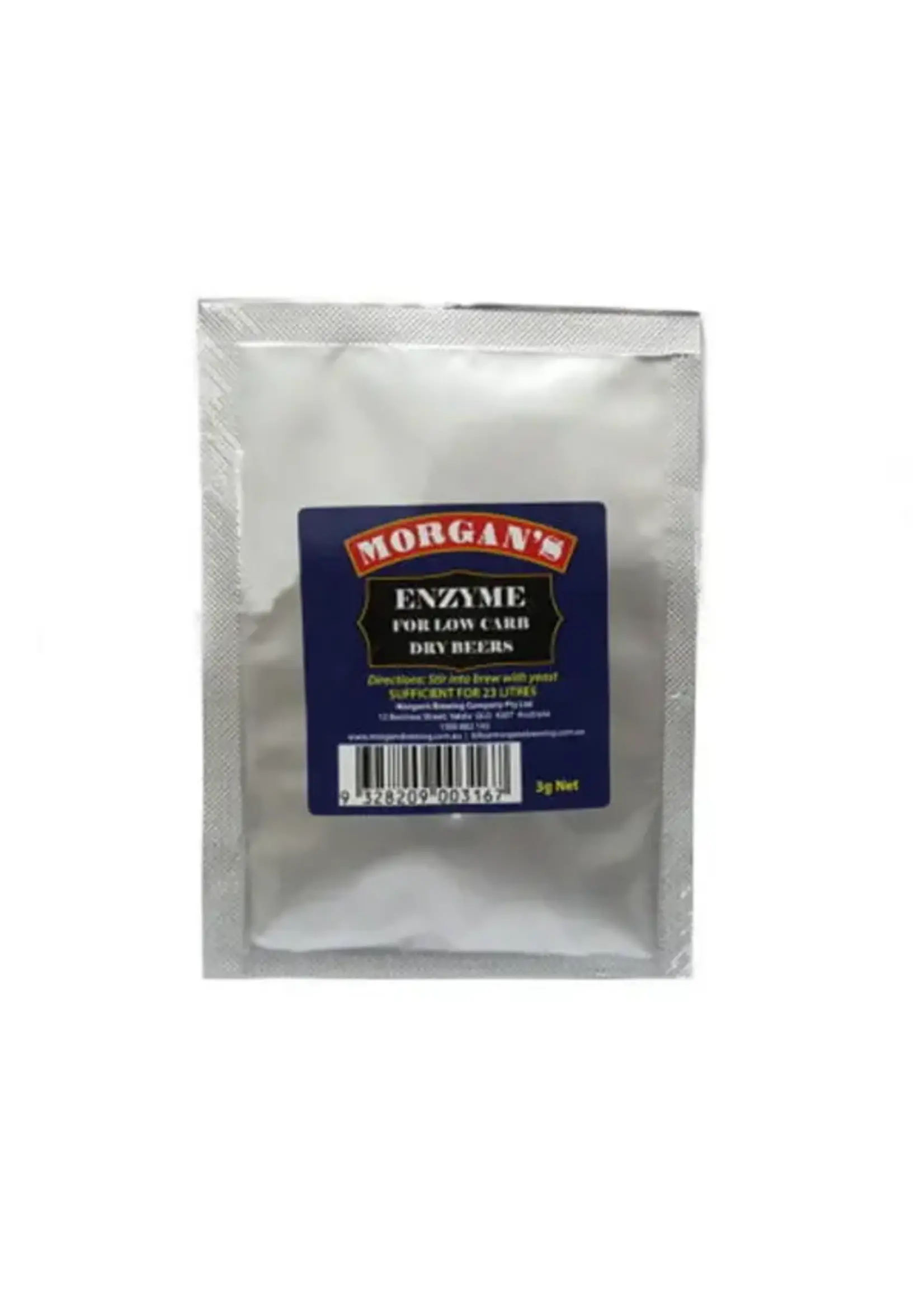 Morgan's Morgans Dry Enzyme  for Low Carb Beers 3g sachet