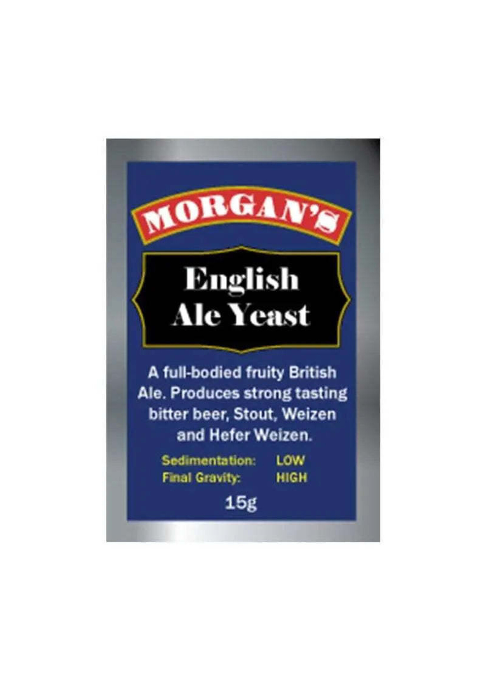 Morgan's Morgans English Ale Yeast 15g