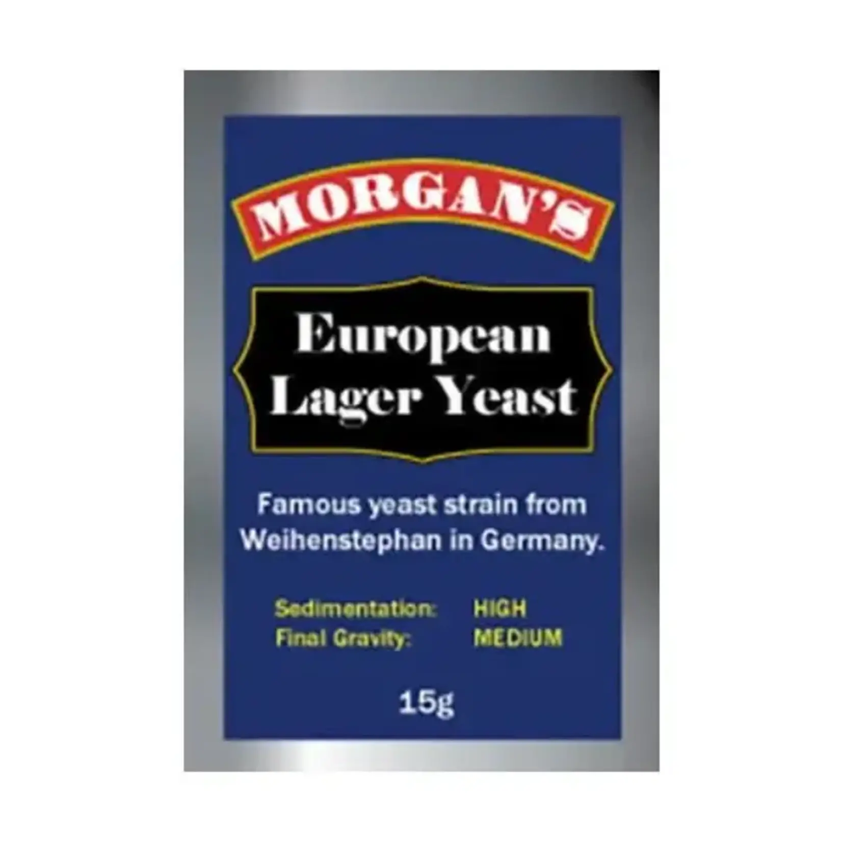 Brew Cellar Morgans European Lager Yeast 15g