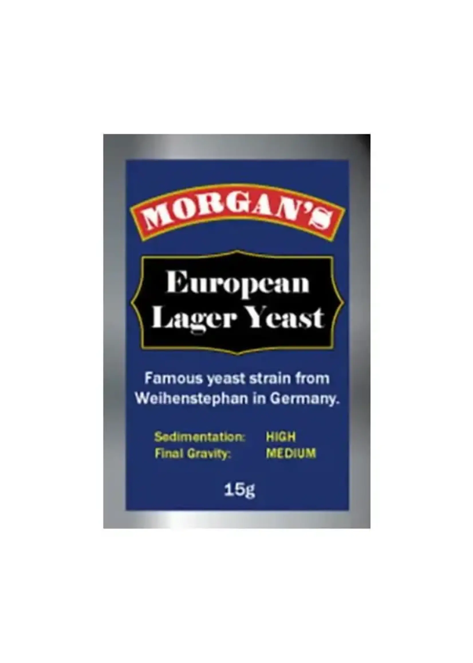Brew Cellar Morgans European Lager Yeast 15g