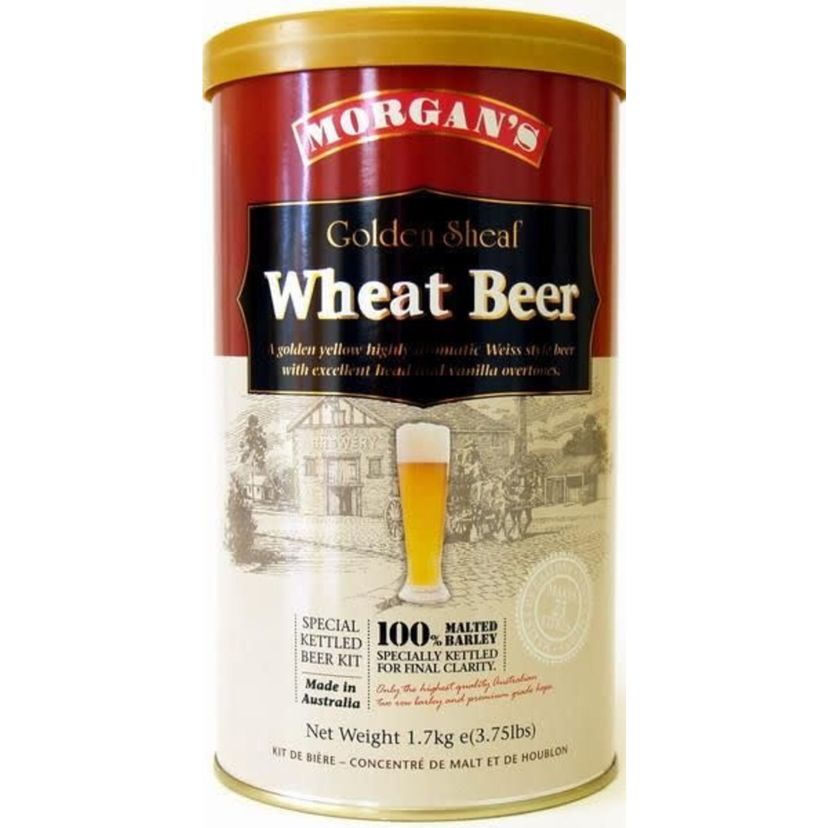 Morgan's Morgans Golden Sheaf Wheat Beer 1.7kg