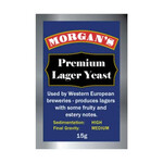 Morgan's Morgans Premium Lager Yeast 15g sachet