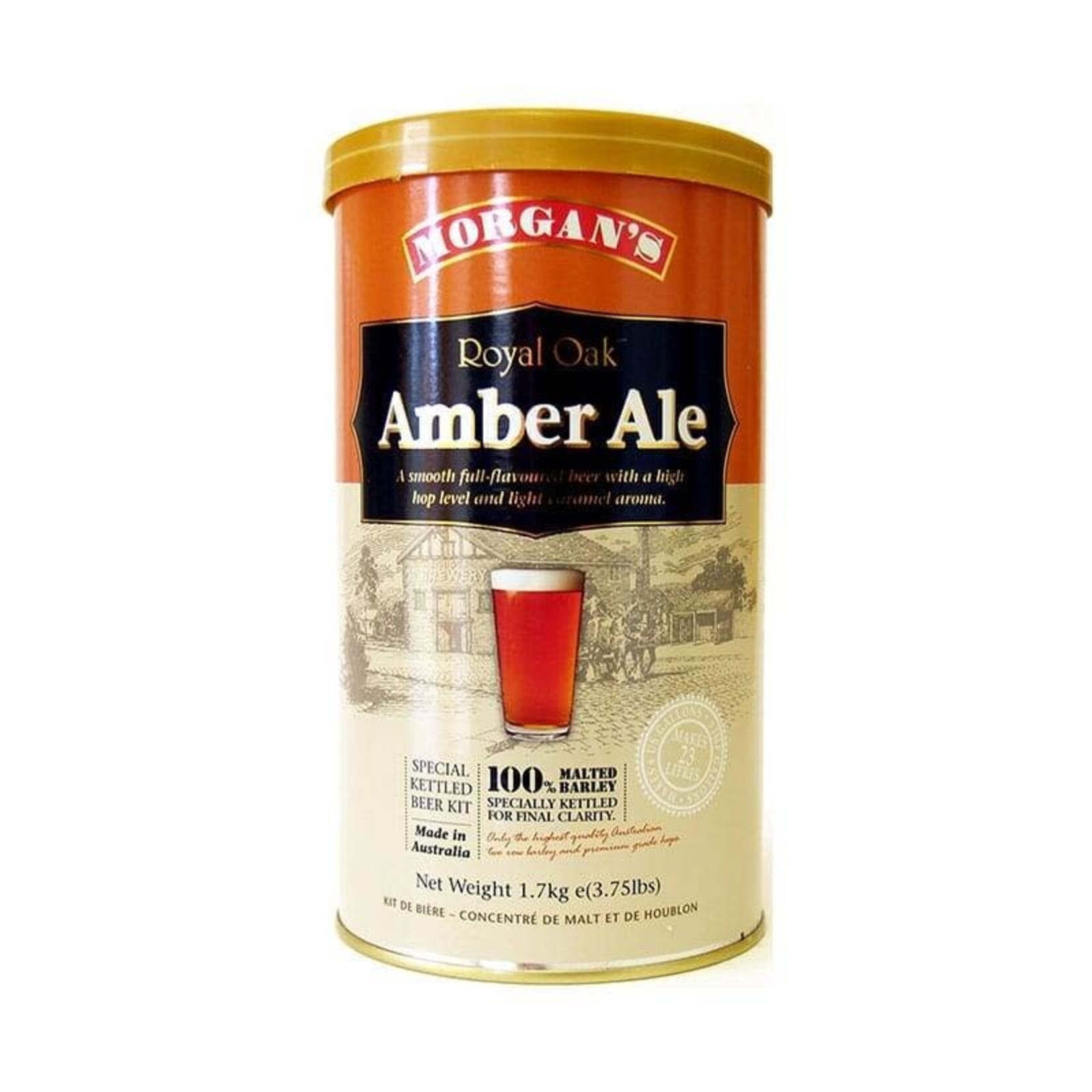 Morgan's Morgans Premium Royal Oak Amber Ale 1.7 kg