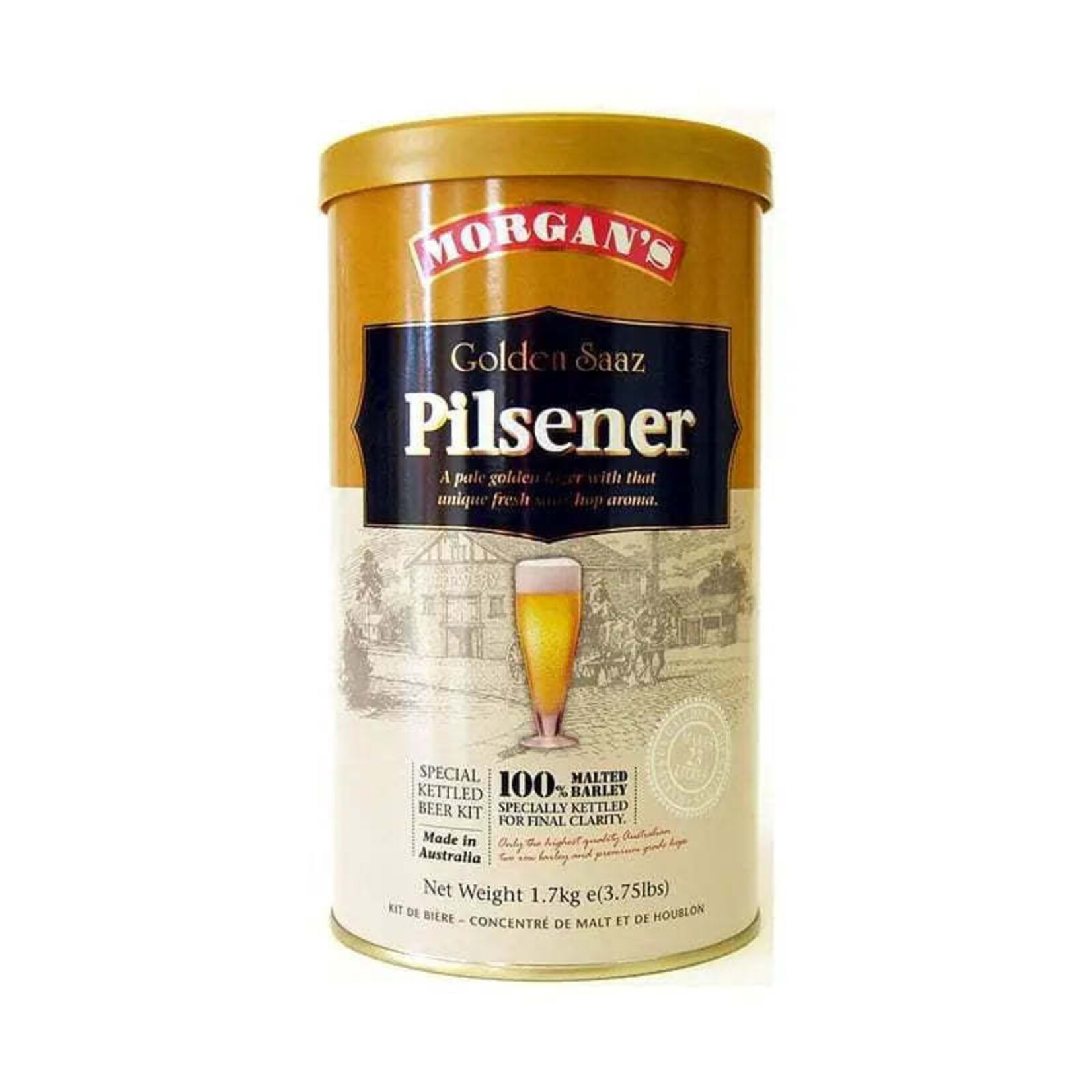 Morgan's Morgans Premium Golden Saaz Pilsener 1.7kg