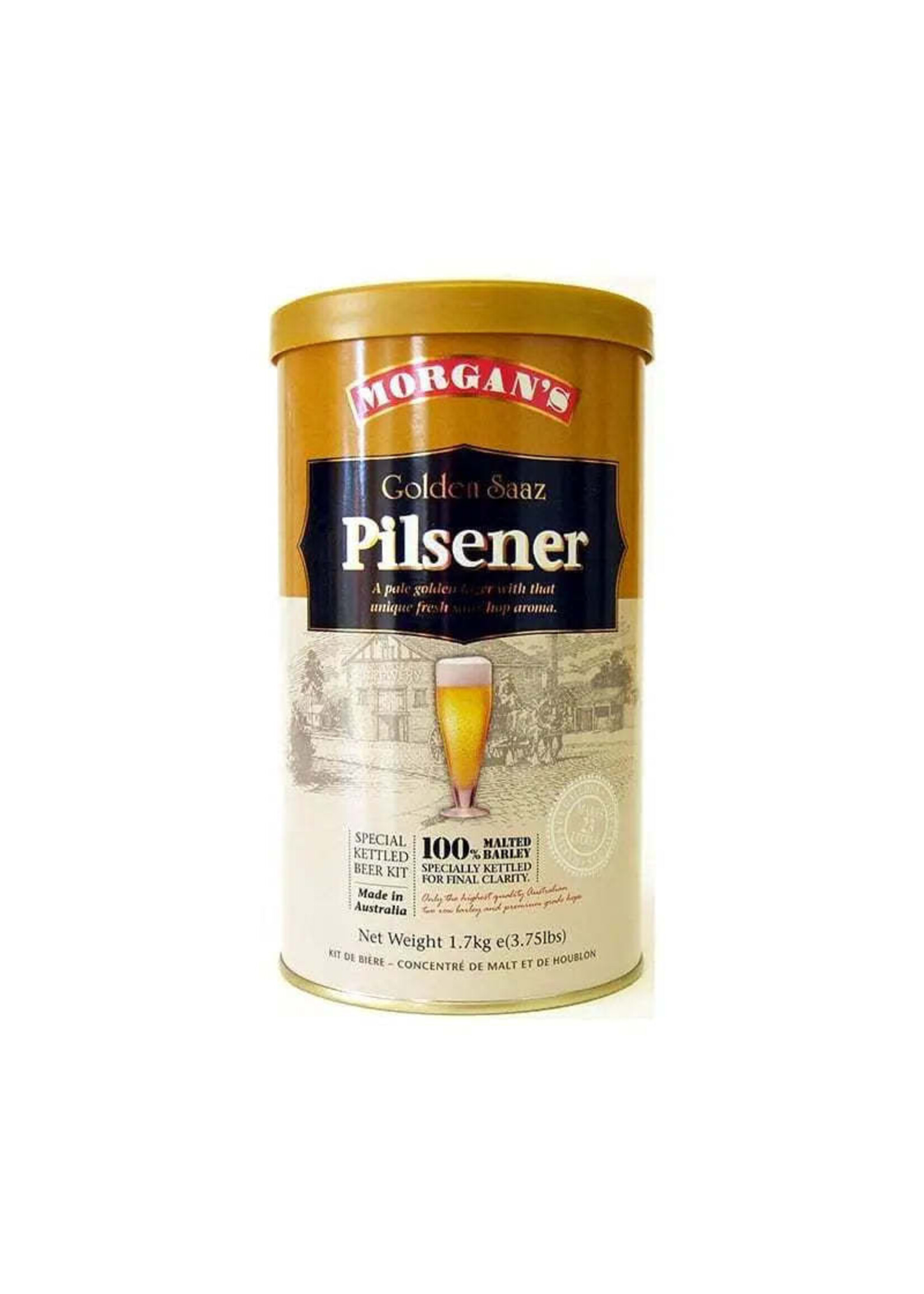 Morgan's Morgans Premium Golden Saaz Pilsener 1.7kg