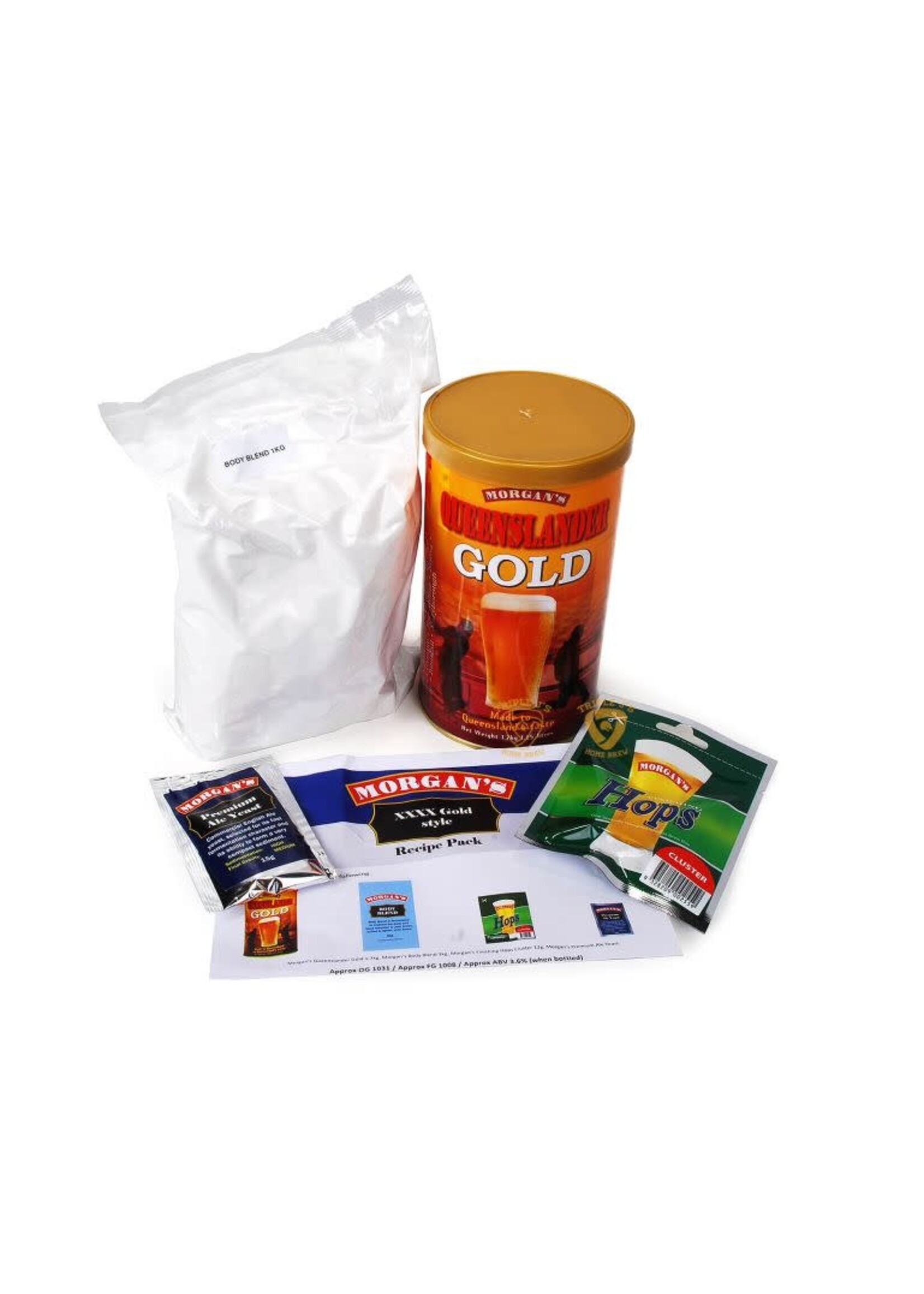 Morgan's Morgans Recipe Pack - XXXX Gold Style