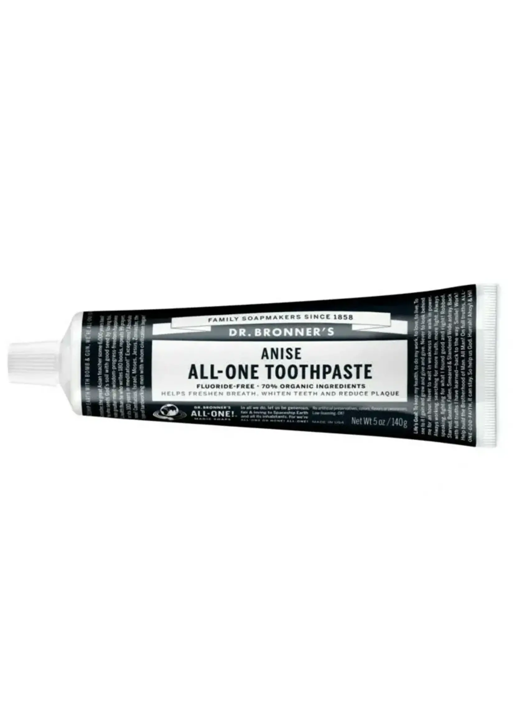Dr Bronners Dr Bronners Organic Toothpaste Anise 140g