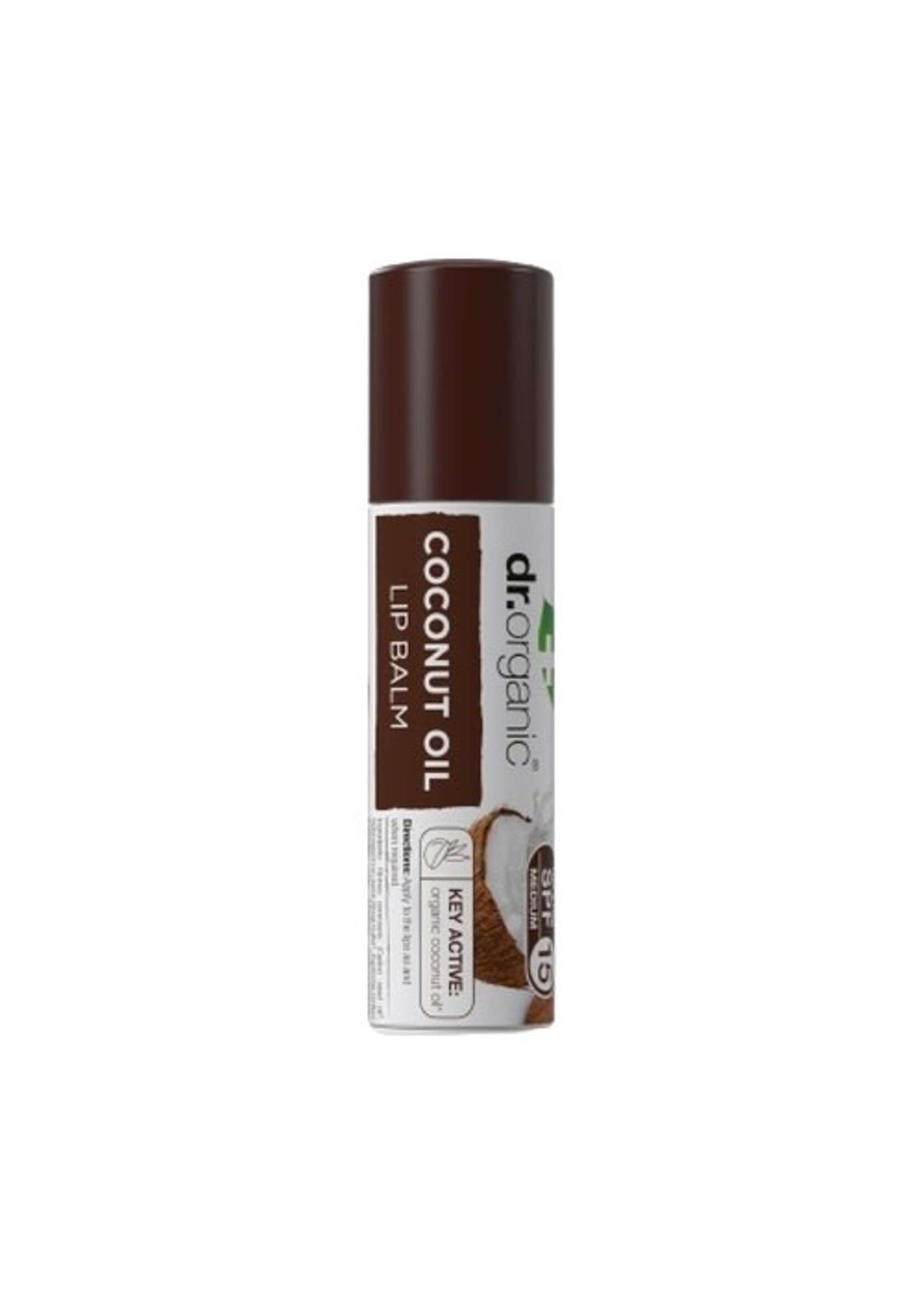 Dr Organic Dr Organic Lip Balm SPF 15 Virgin Coconut Oil 5.7ml