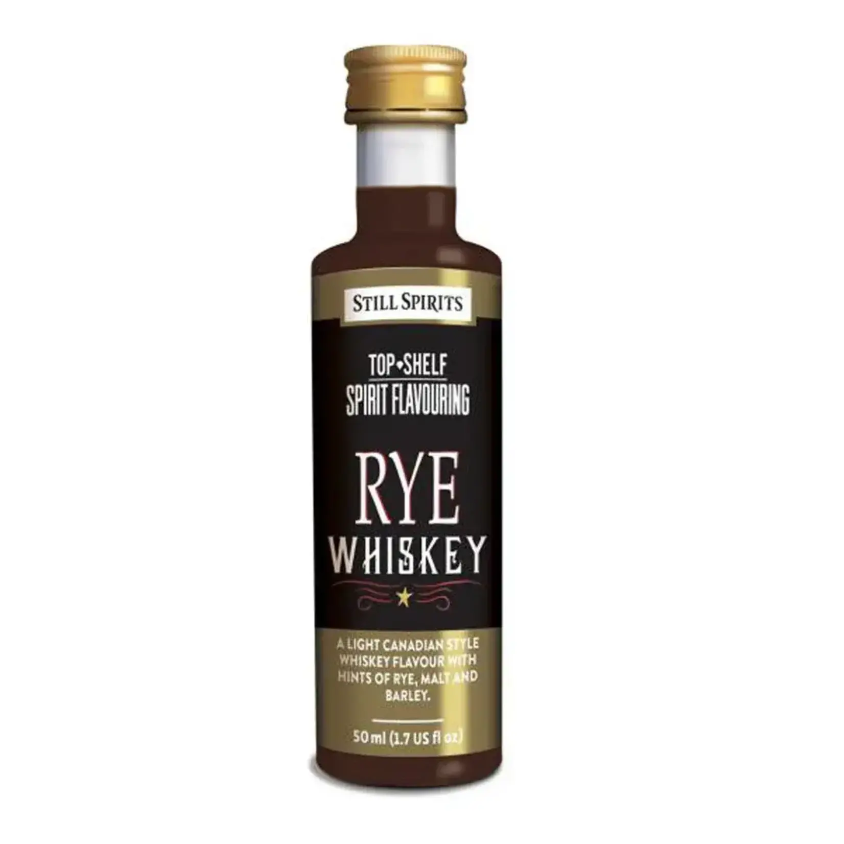 Still Spirits Still Spirits Top Shelf Rye Whiskey 50 ml