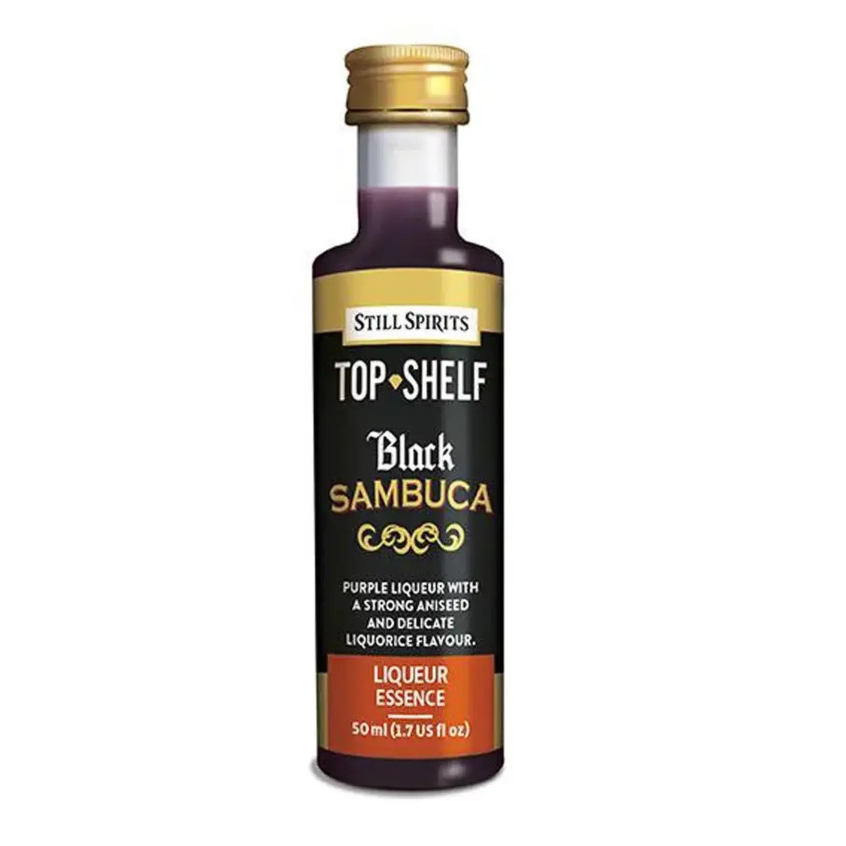 Still Spirits Still SpiritsTop Shelf Black Sambuca 50 mls