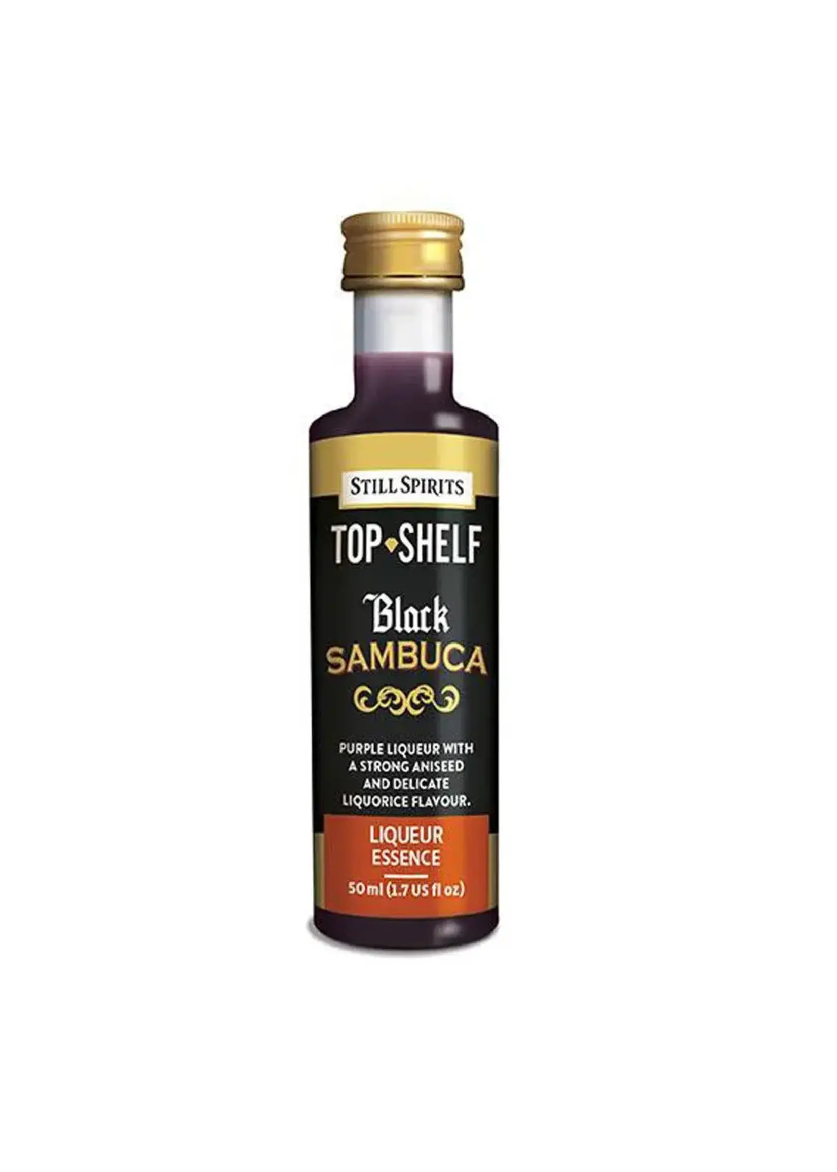 Still Spirits Still SpiritsTop Shelf Black Sambuca 50 mls