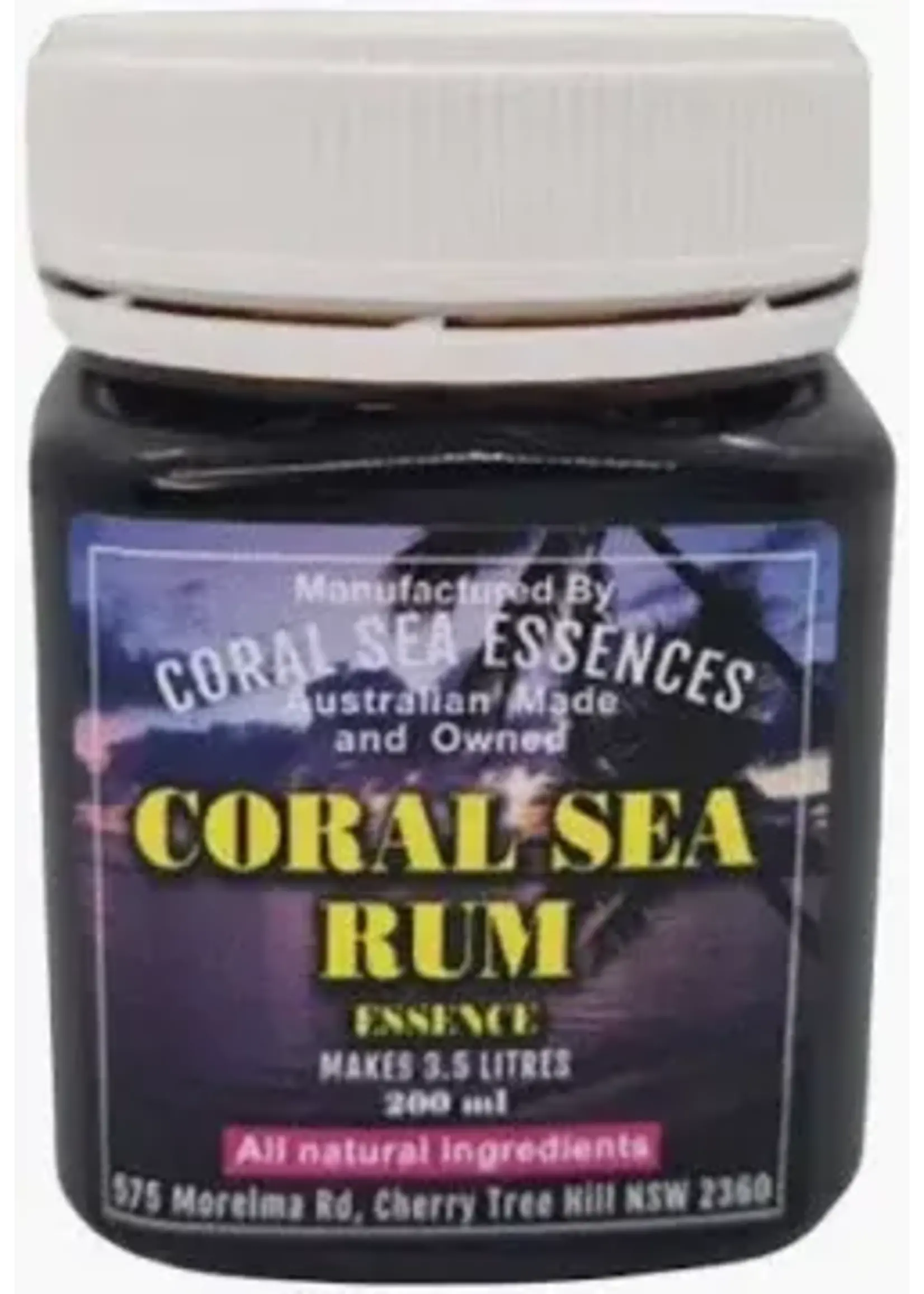 Coral Sea Essences Coral Sea Rum  200ml (Makes 3.5 litres)