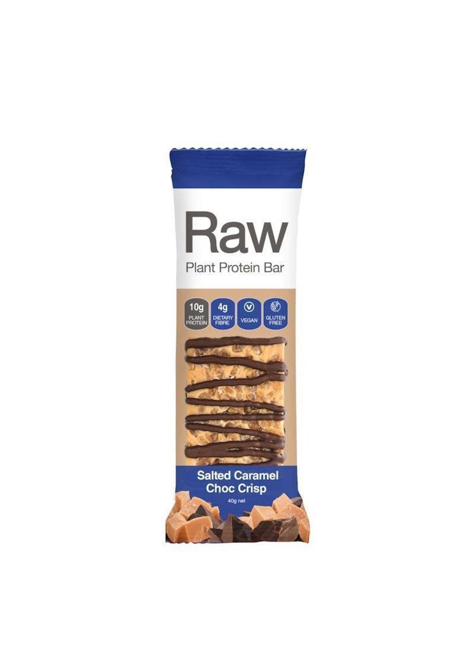Amazonia Raw Amazonia Raw Protein Bar Salted Caramel Choc Crisp 40g