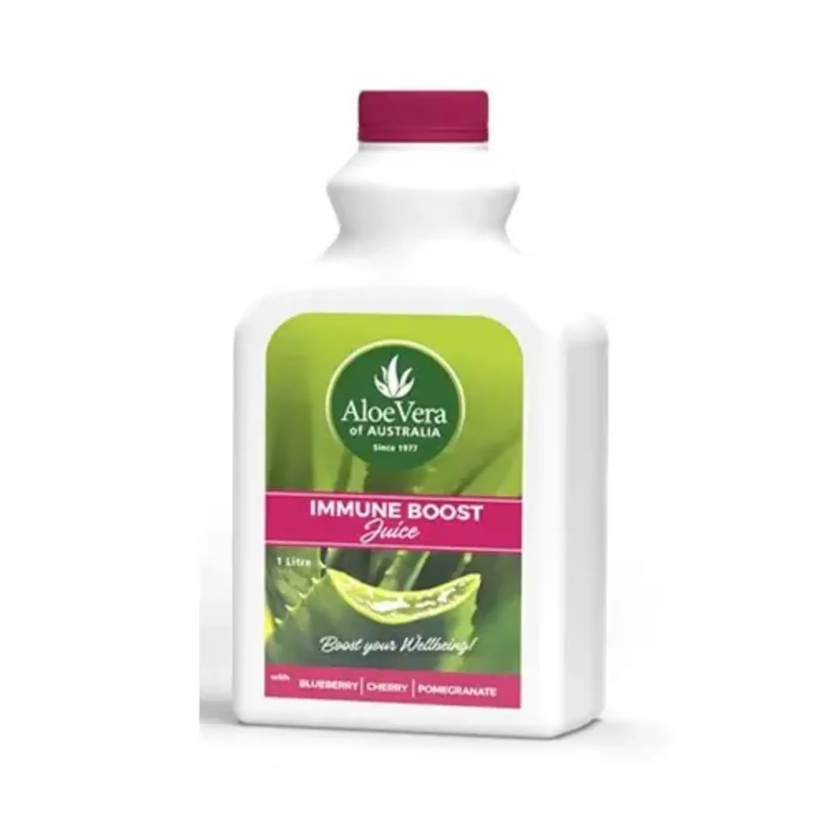 Aloe Vera of Australia Pty Ltd Aloe Vera of Australia Aloe Vera Immune Boost Juice Plastic Bottle 1lt