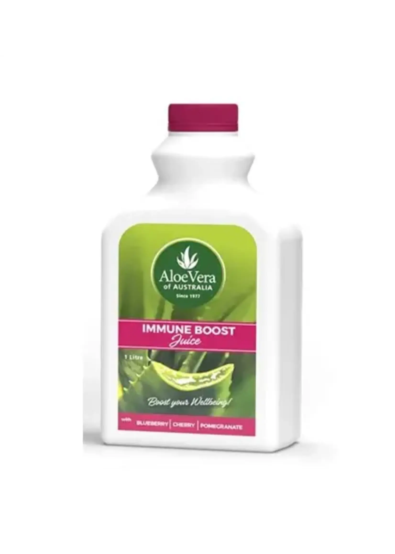 Aloe Vera of Australia Pty Ltd Aloe Vera of Australia Aloe Vera Immune Boost Juice Plastic Bottle 1lt