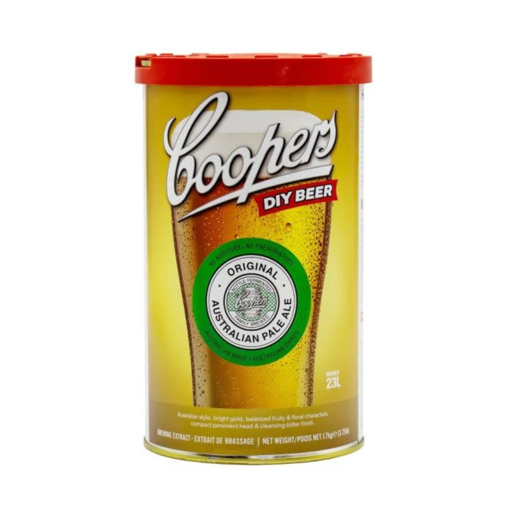 Cooper's Coopers International Australian Pale Ale 1.7kg