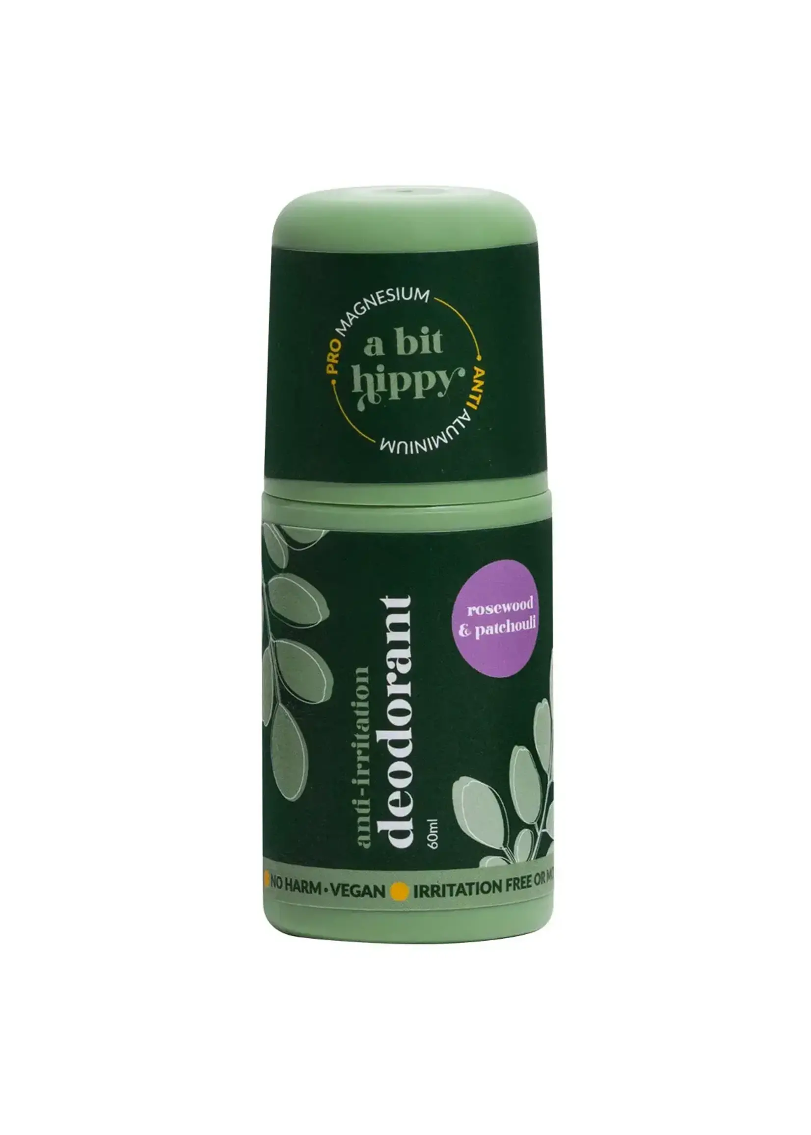 A Bit Hippy A Bit Hippy Deodorant 60ml Rosewood & Patchouli