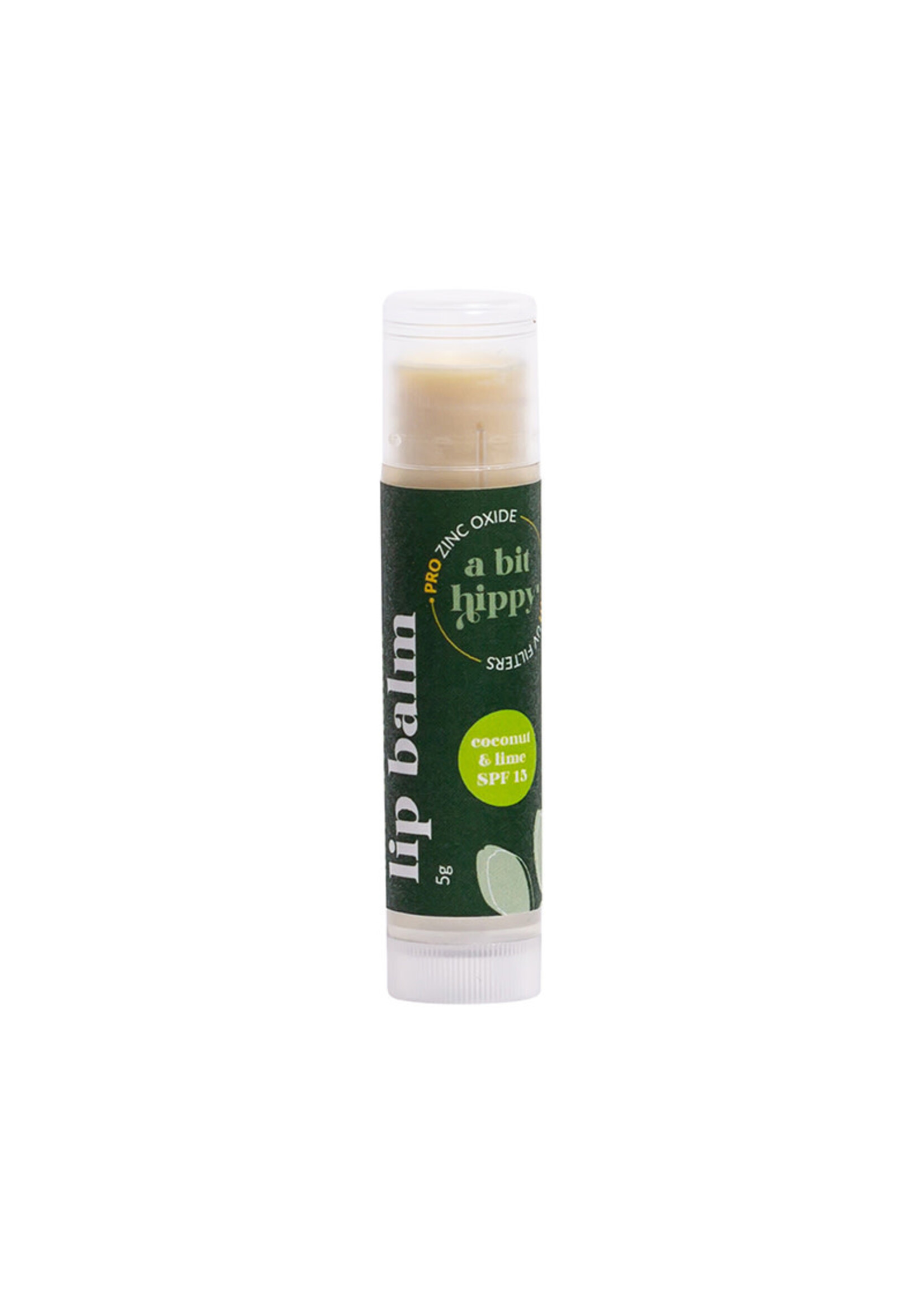 A Bit Hippy A Bit Hippy Lip Balm Coconut & Lime  SPF15 5g