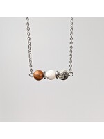 Acacia Acacia Rosewood Diffuser Necklace ( DNR)