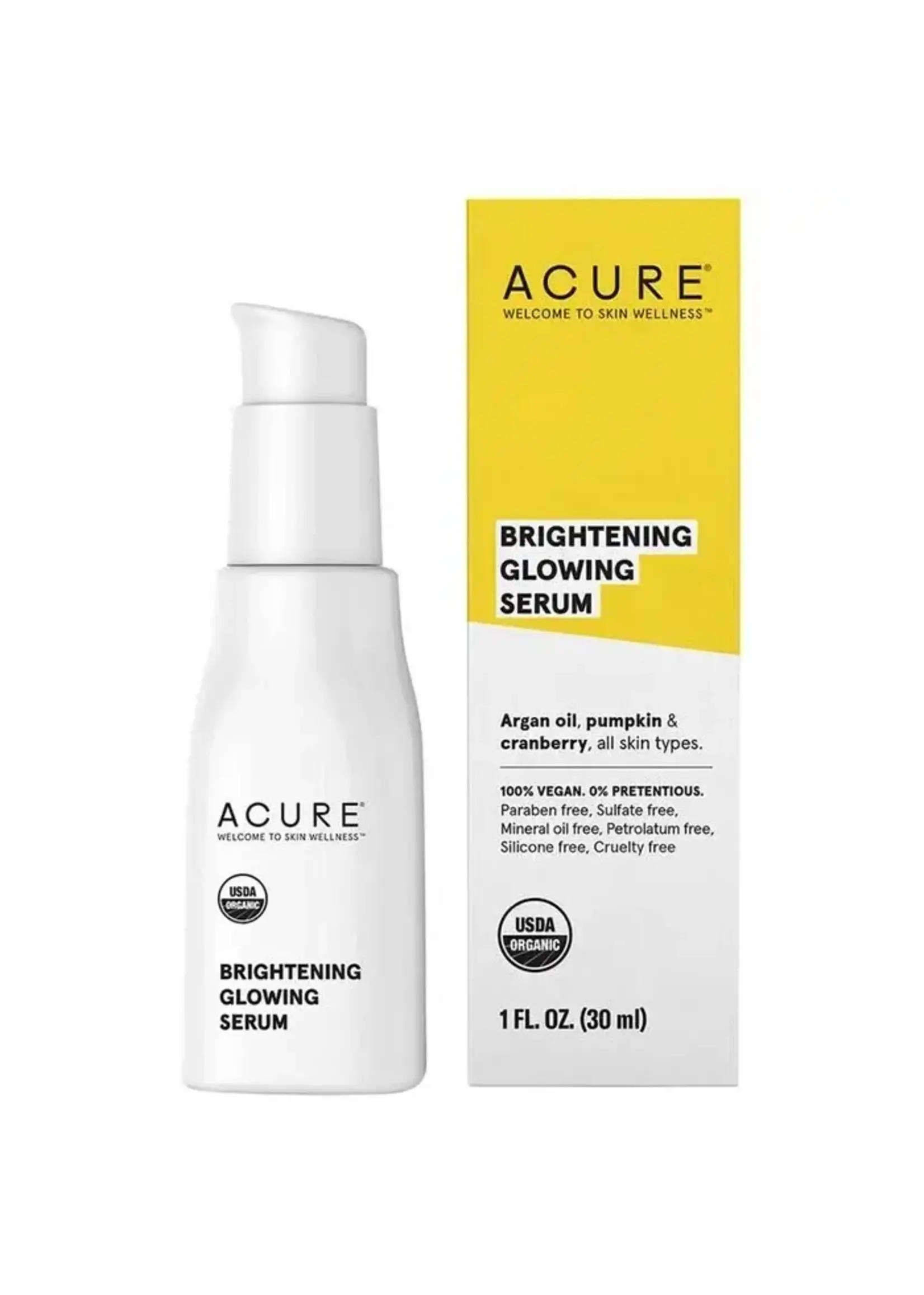 Acure Acure Brightening Glowing Serum 30ml (DNR)