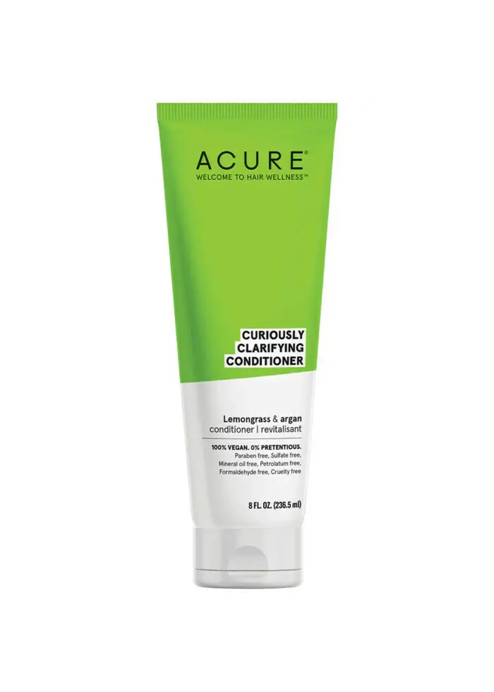 Acure Acure Curiously Clarifying Conditioner Lemongrass & Argan 236ml