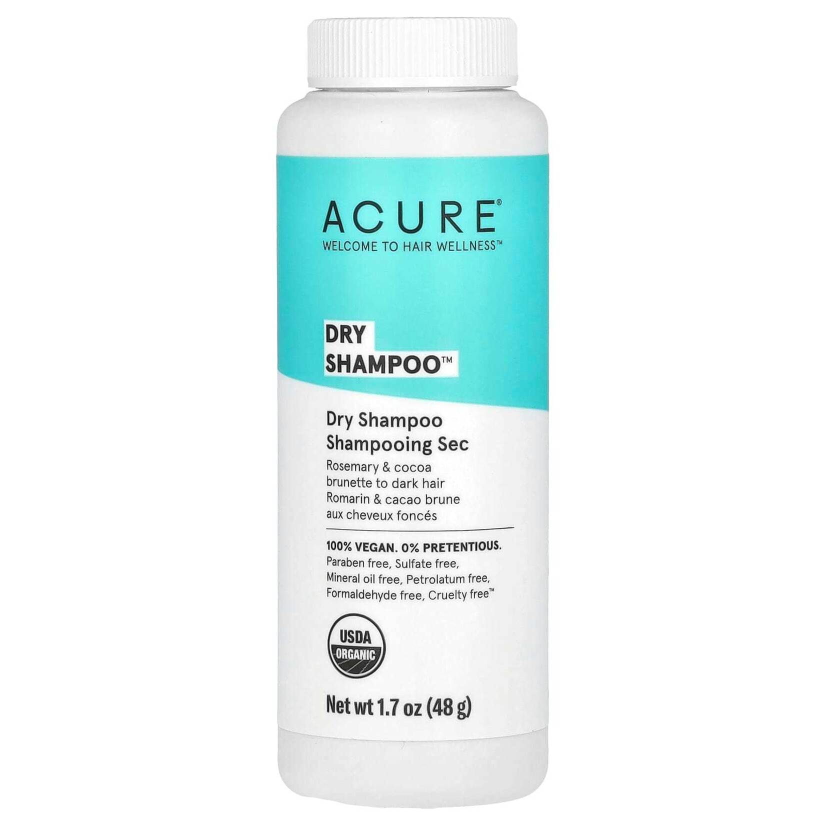 Acure Acure Dry Shampoo  Rosemary & Cocoa 48g