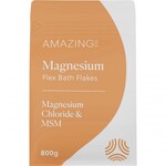 AMAZING OILS Amazing Oils Magnesium Flex Bath Flakes Magnesium Chloride & MSM 800g
