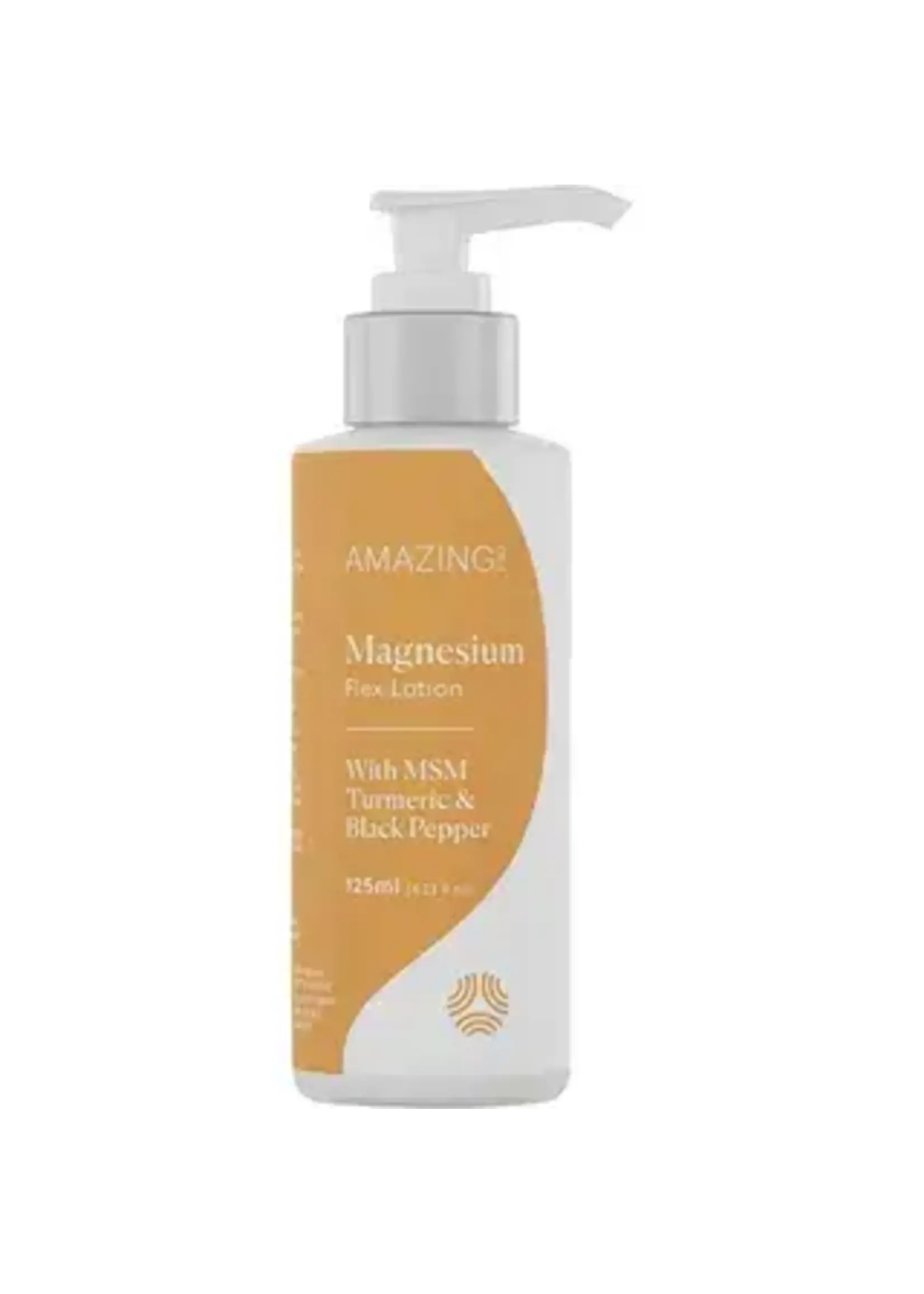 AMAZING OILS Amazing Oils Magnesium Flex Lotion with MSM Turmeric & Black Pepper 125ml