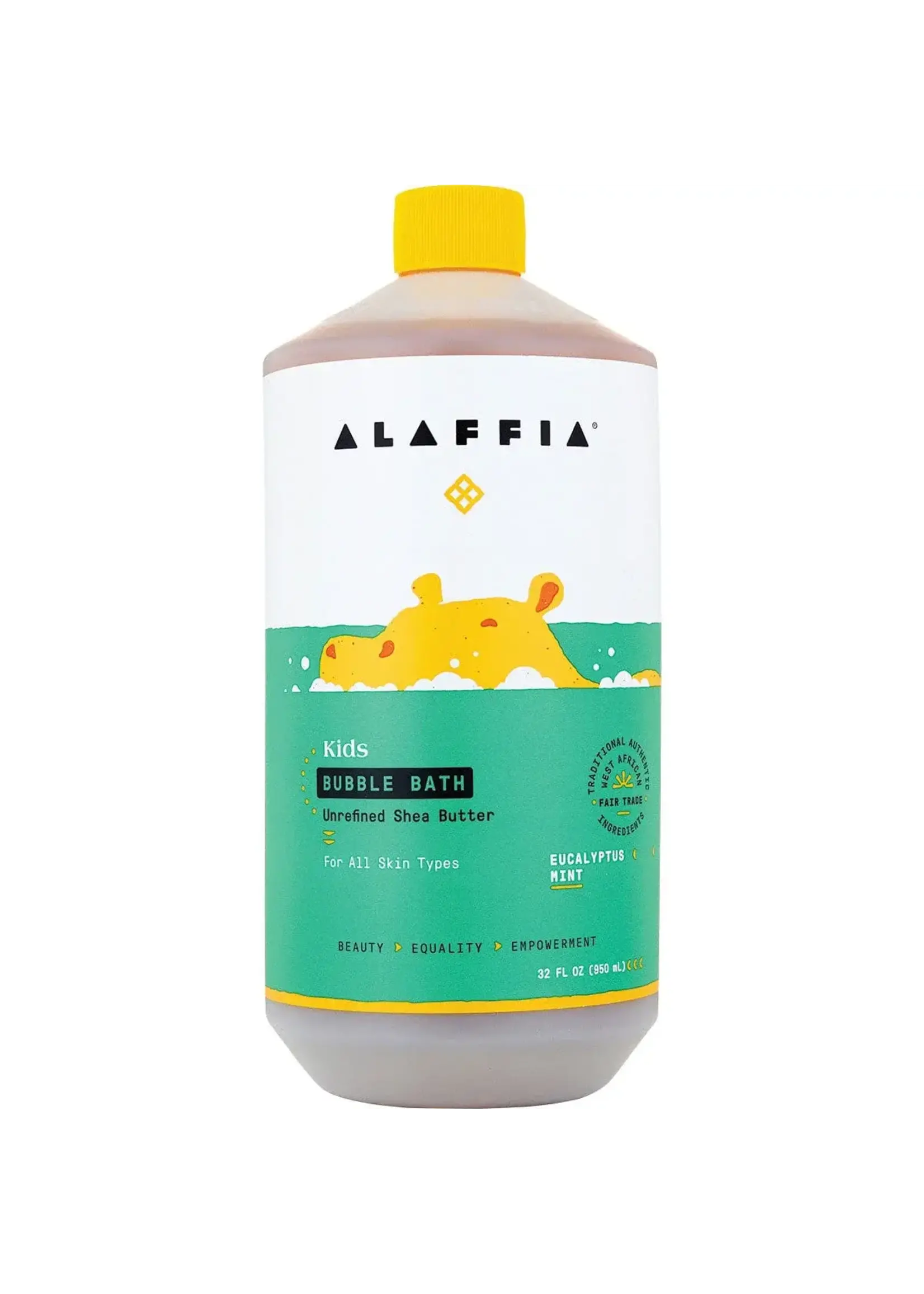 Alaffia Alaffia Kids Bubble Bath 950ml Eucalyptus Mint