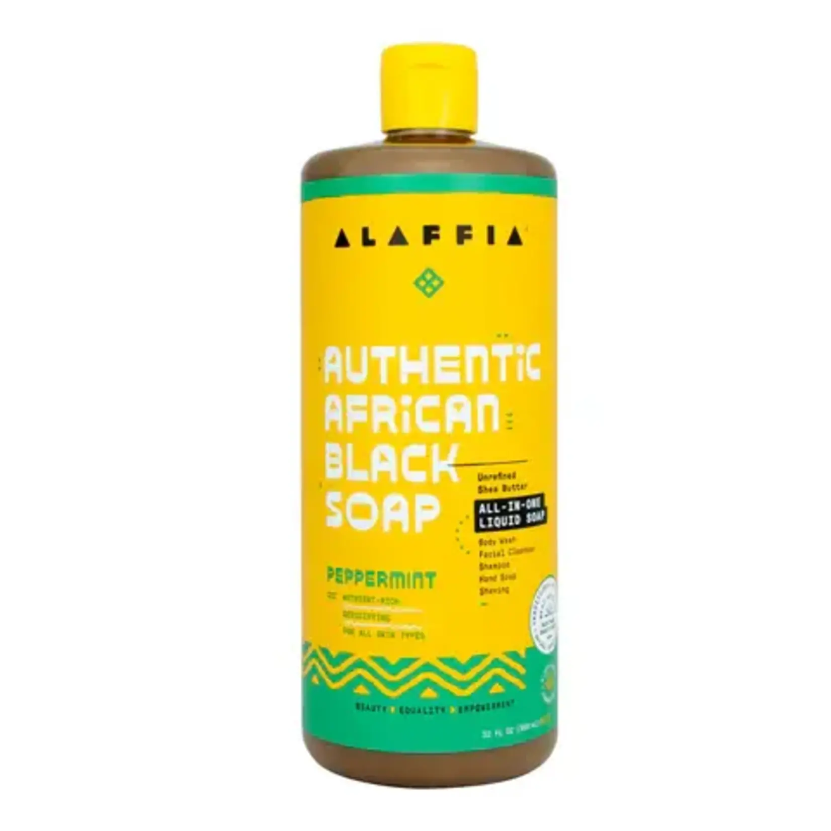 Alaffia Alaffia African Black Soap Peppermint 476ml