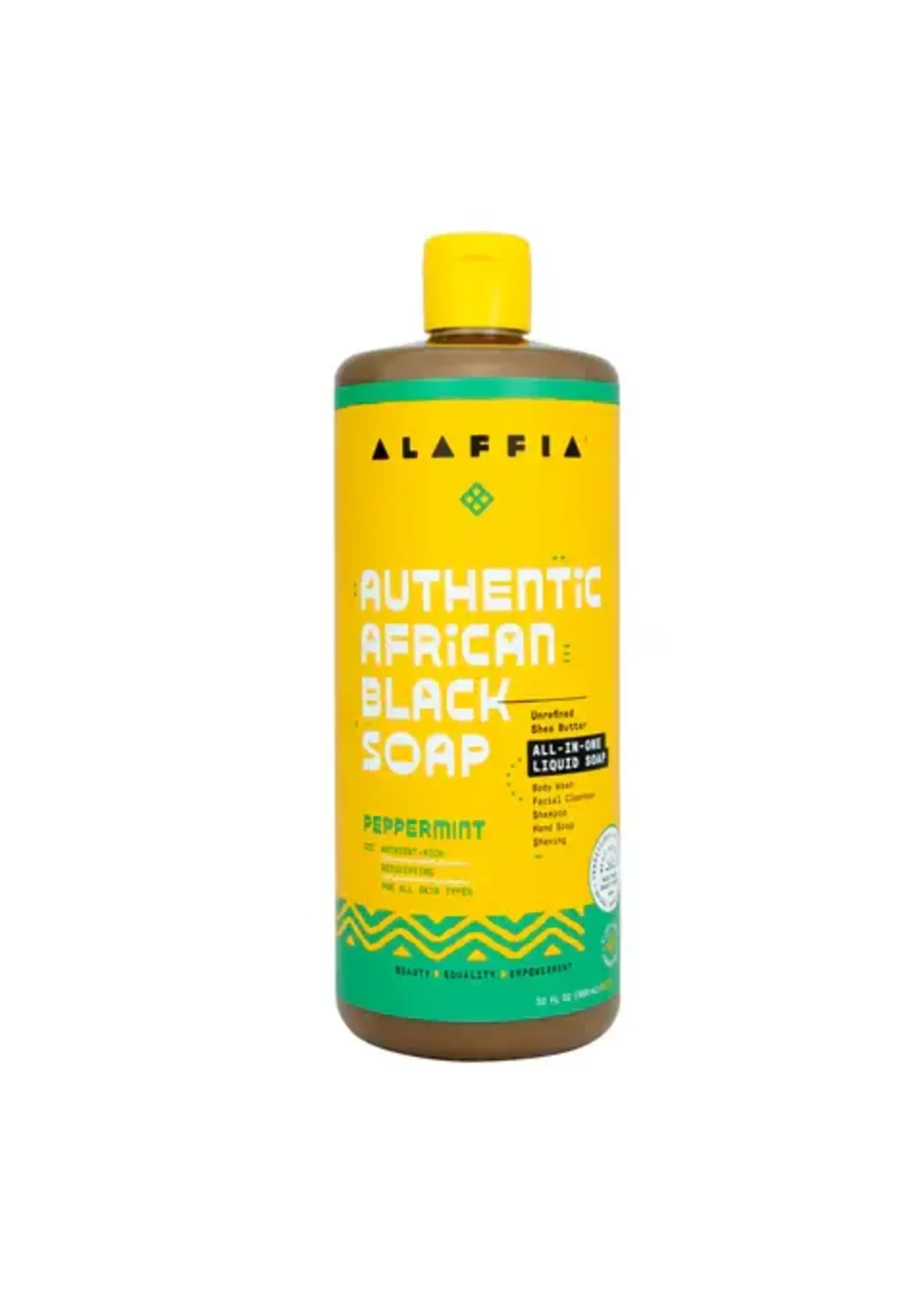 Alaffia Alaffia African Black Soap Peppermint 476ml