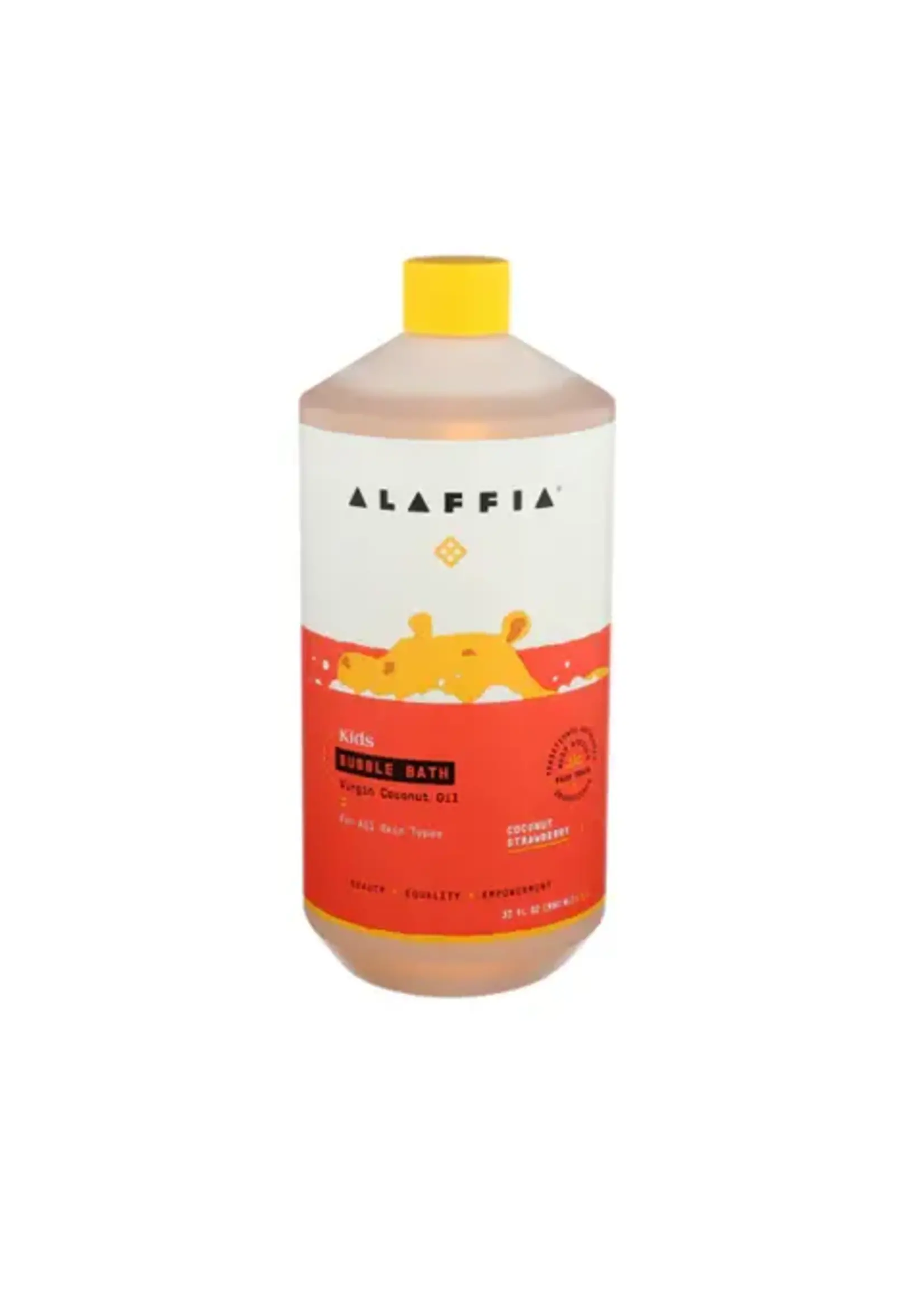 Alaffia Alaffia Kids Bubble Bath  Coconut Strawberry 950ml (DNR)