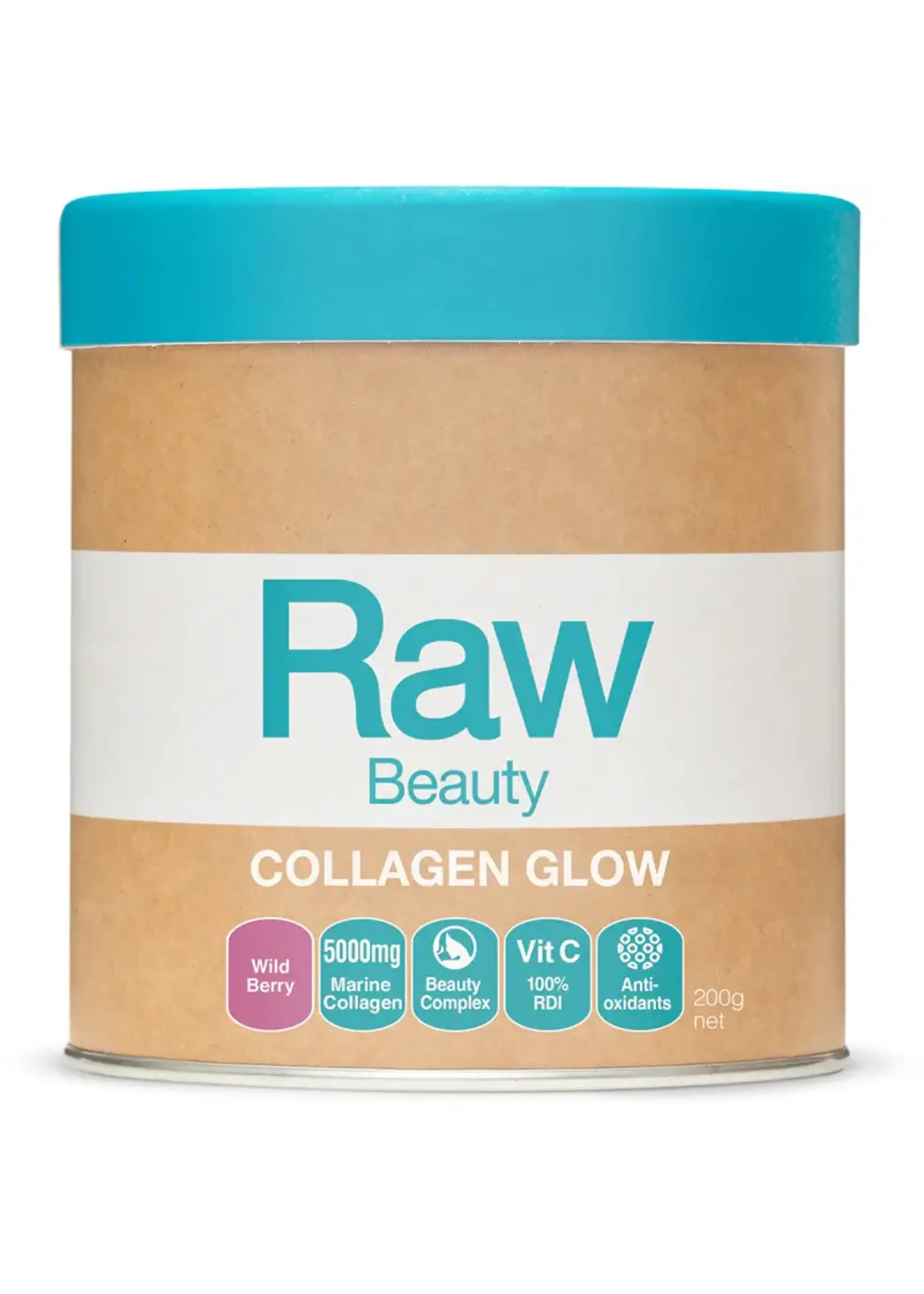 Amazonia Raw Amazonia Raw Collagen Glow Wild Berry 200g