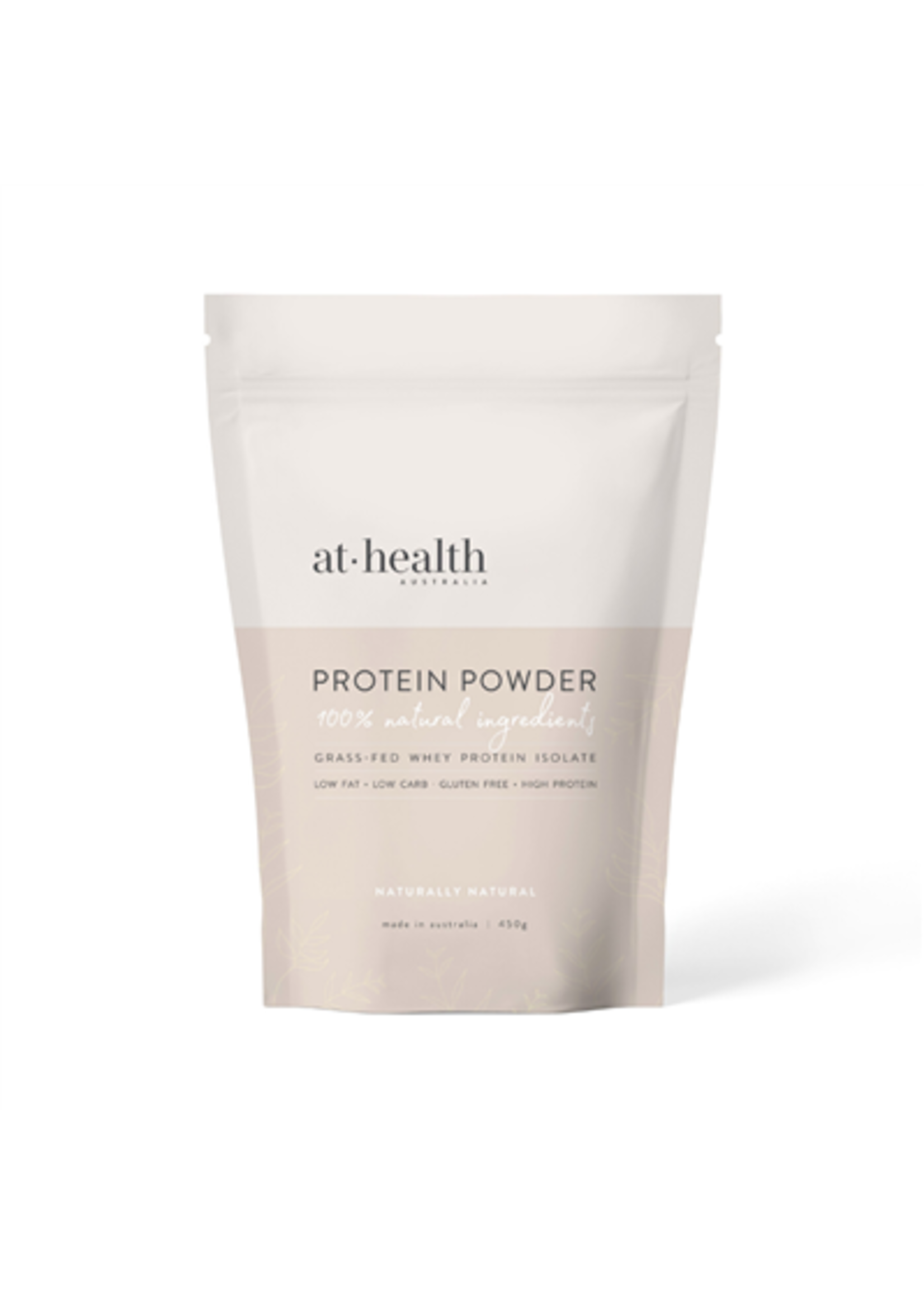 At Health At Health Protein Powder (Whey Protein Isolate) 450g Natural