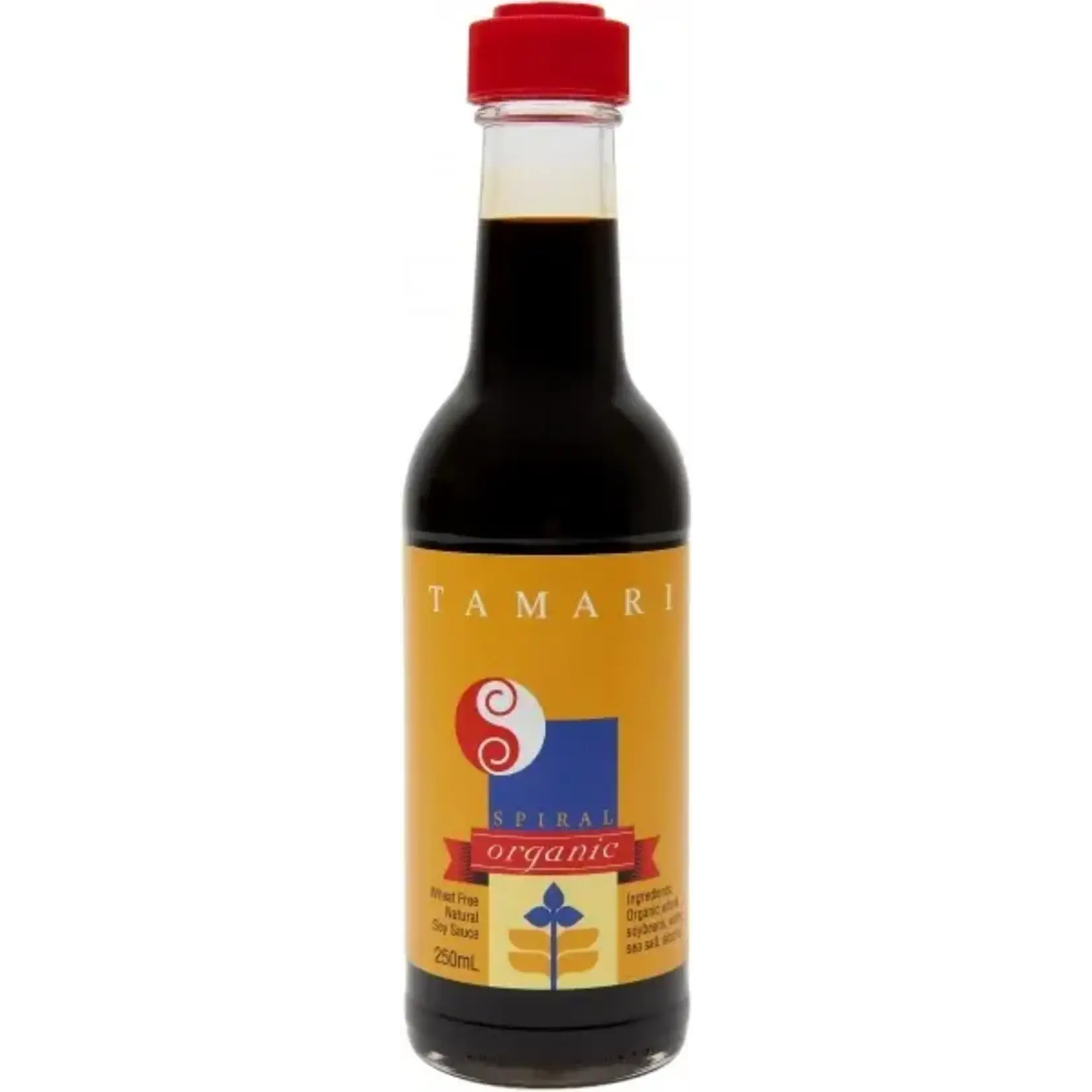 spiral foods Spiral Foods Genuine  Tamari (Wheat Free) Organic 250ml (yellow label)