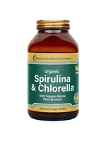 Biogenesis Natural Australia BioGenesis Spirulina & Chlorella 200gms vegan Powder